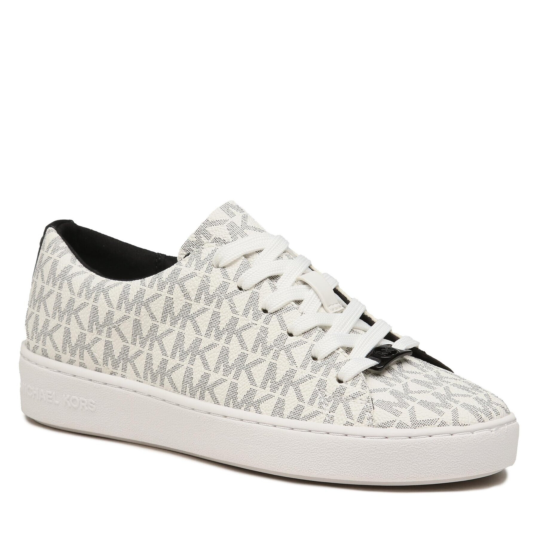 MICHAEL Michael Kors Сникърси Keaton Lace Up 43R3KTFS1B Бял - Pepit.bg
