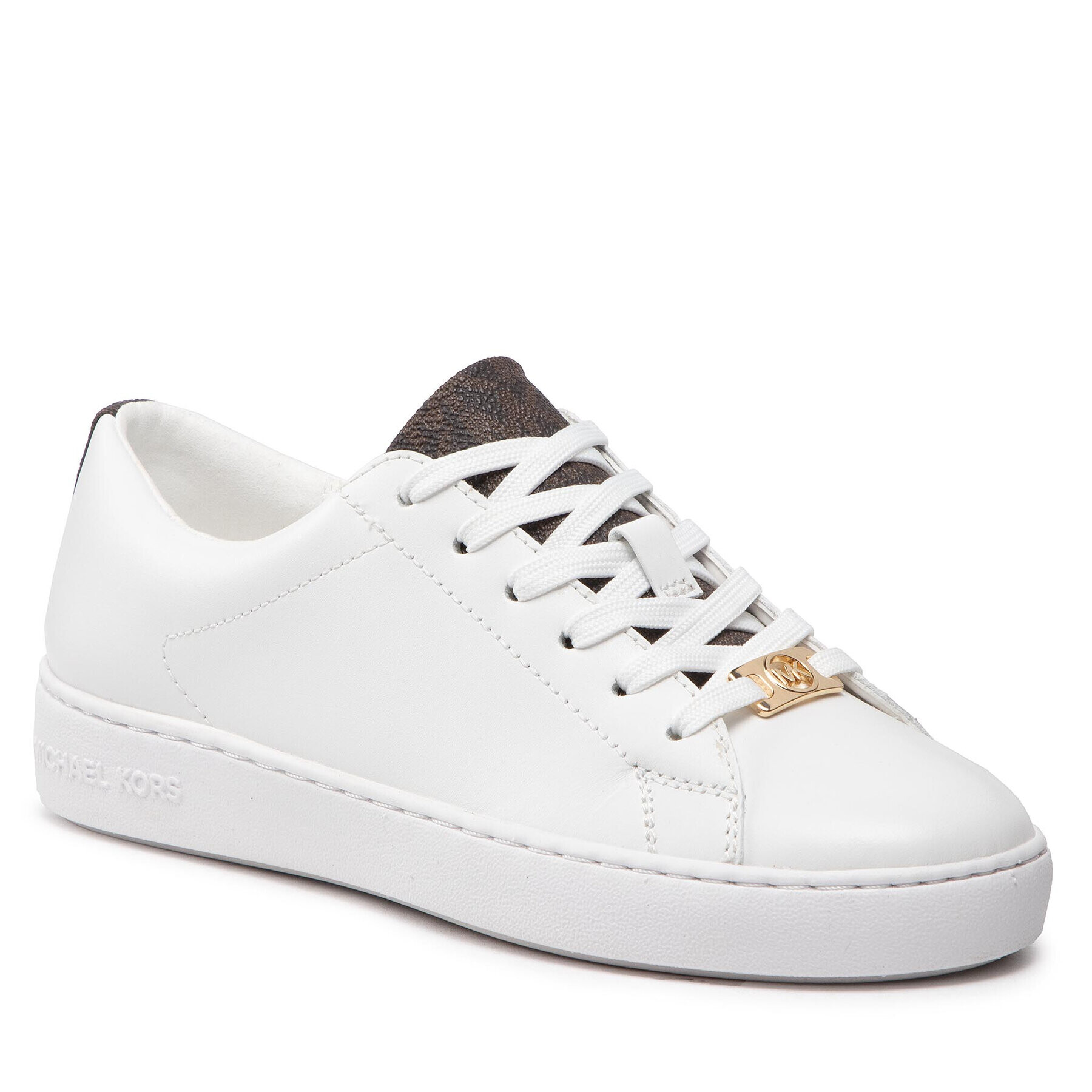 MICHAEL Michael Kors Сникърси Keaton Lace Up 43T2KTFS3L Бял - Pepit.bg