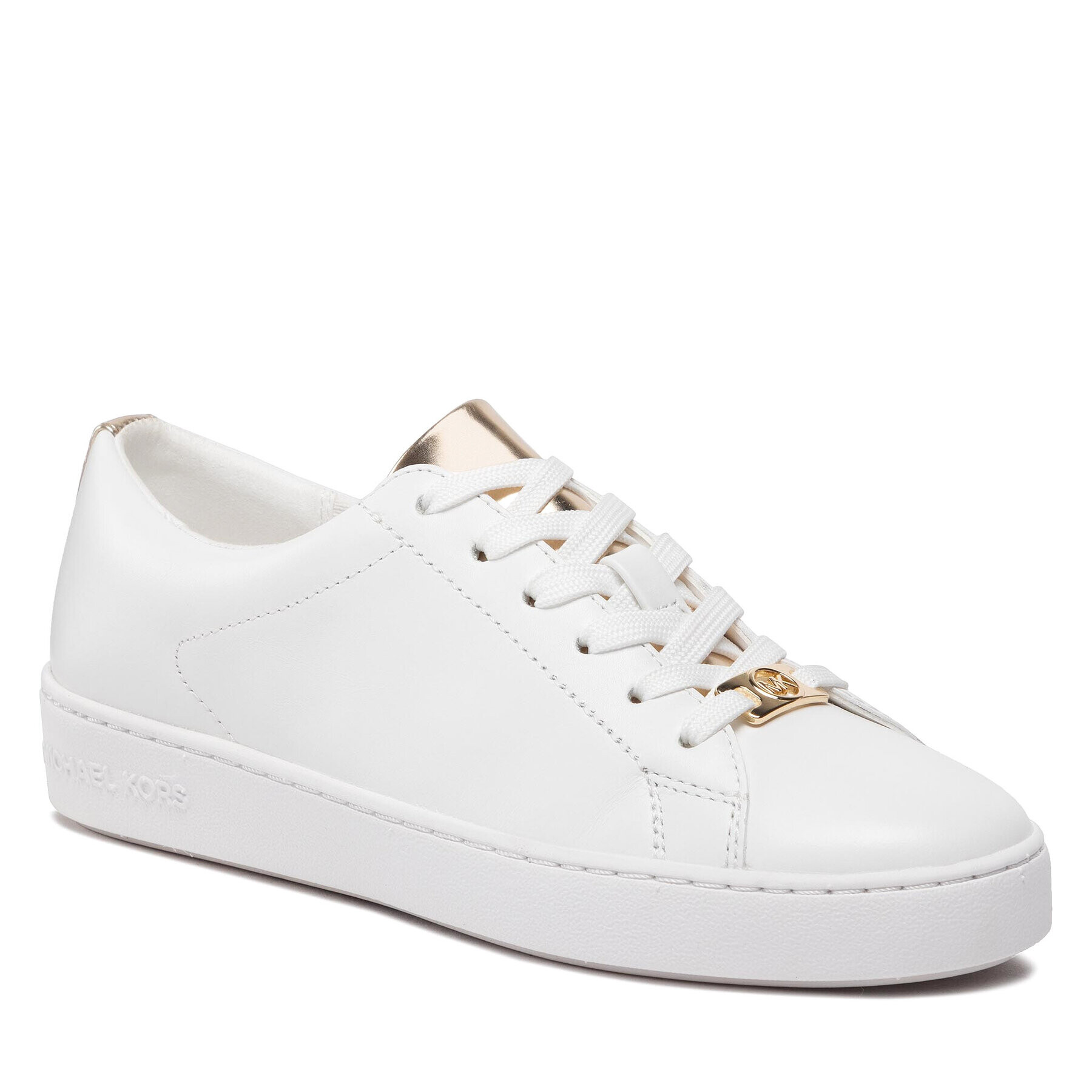 MICHAEL Michael Kors Сникърси Keaton Lace Up 43T2KTFS4L Бял - Pepit.bg