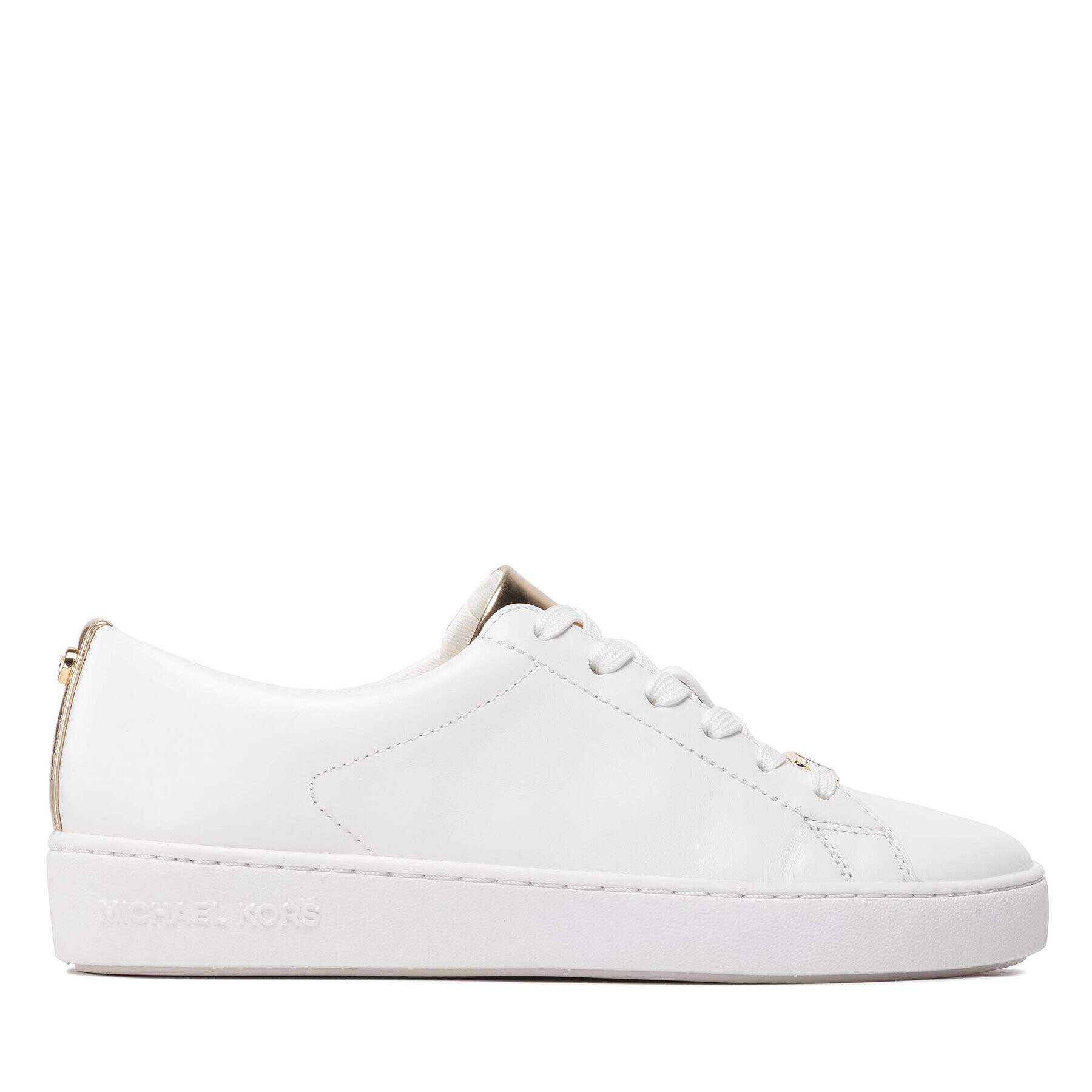 MICHAEL Michael Kors Сникърси Keaton Lace Up 43T2KTFS4L Бял - Pepit.bg