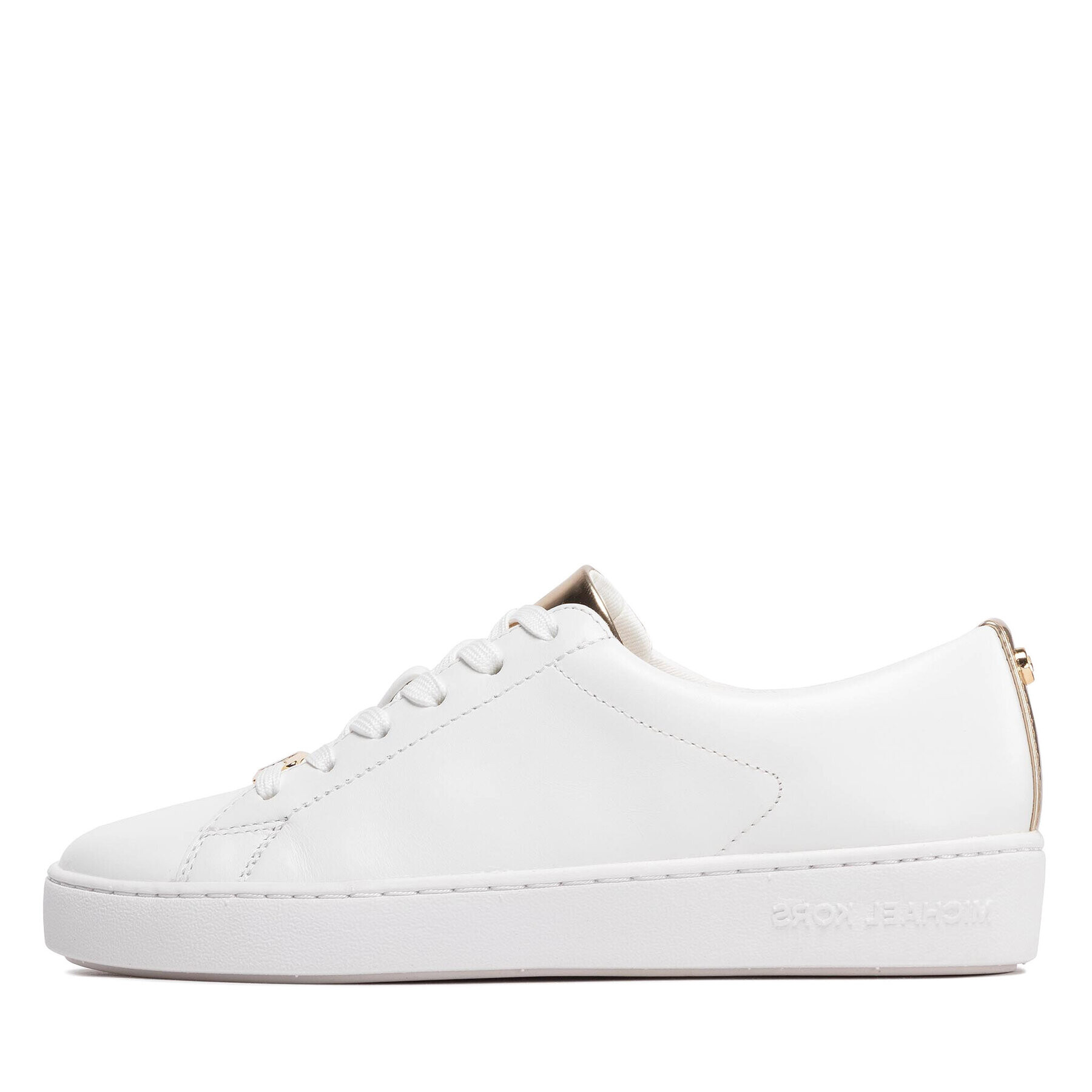 MICHAEL Michael Kors Сникърси Keaton Lace Up 43T2KTFS4L Бял - Pepit.bg