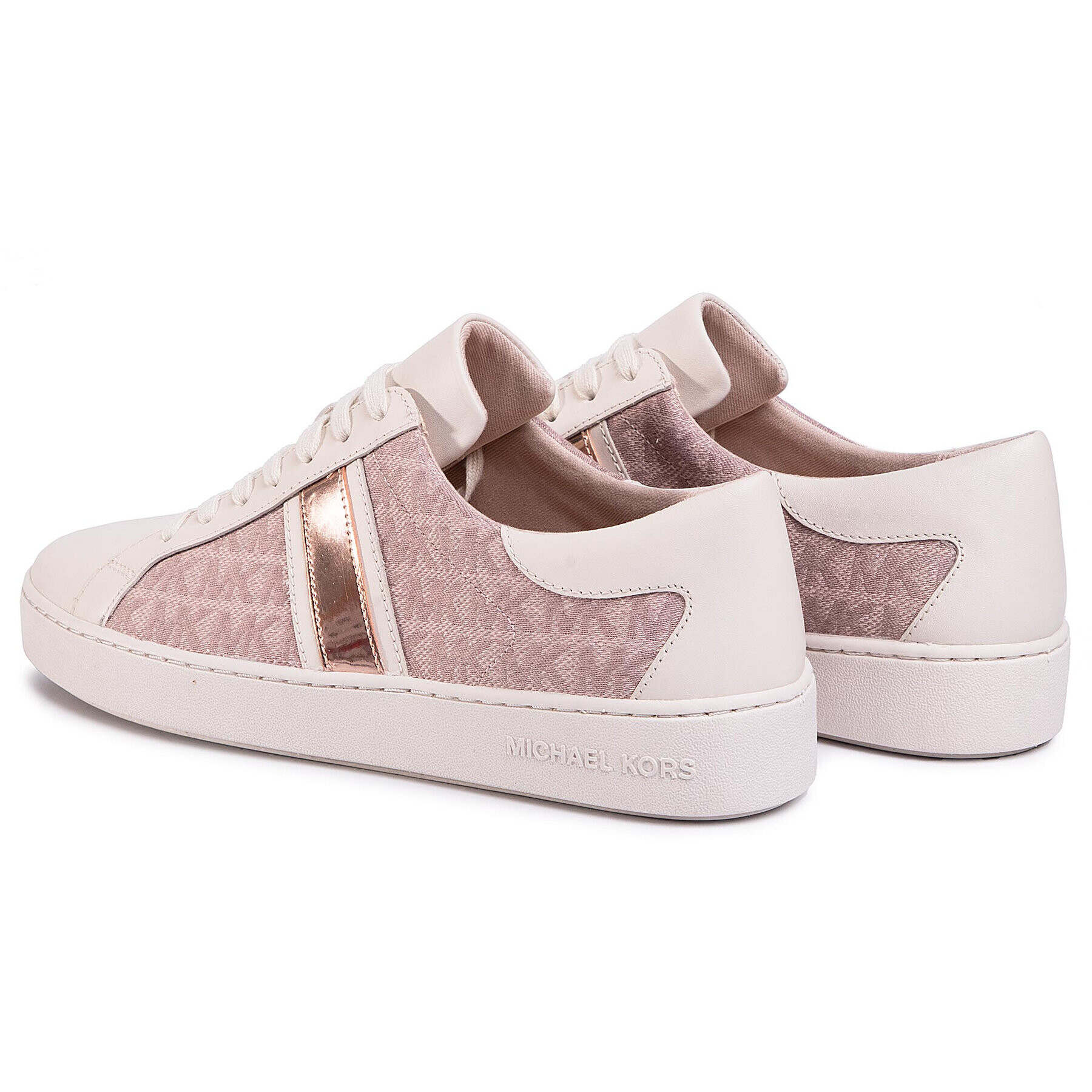 MICHAEL Michael Kors Сникърси Keaton Stripe Sneaker 43S0KTFS2Y Розов - Pepit.bg