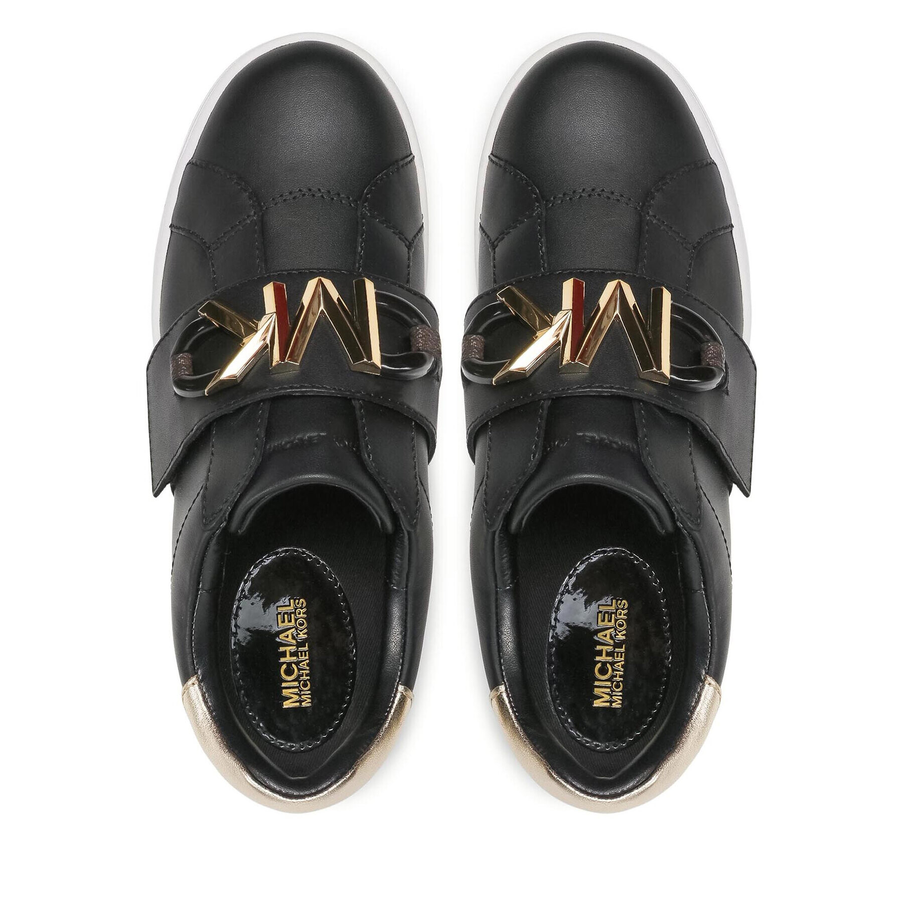 MICHAEL Michael Kors Сникърси Kenna Sneaker 43T1KNFS1L Черен - Pepit.bg