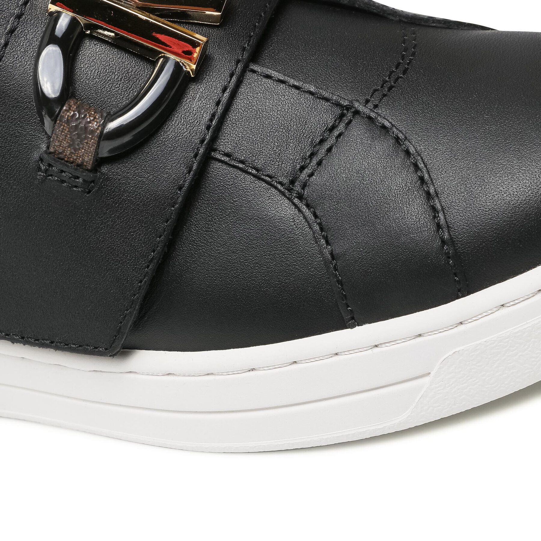 MICHAEL Michael Kors Сникърси Kenna Sneaker 43T1KNFS1L Черен - Pepit.bg