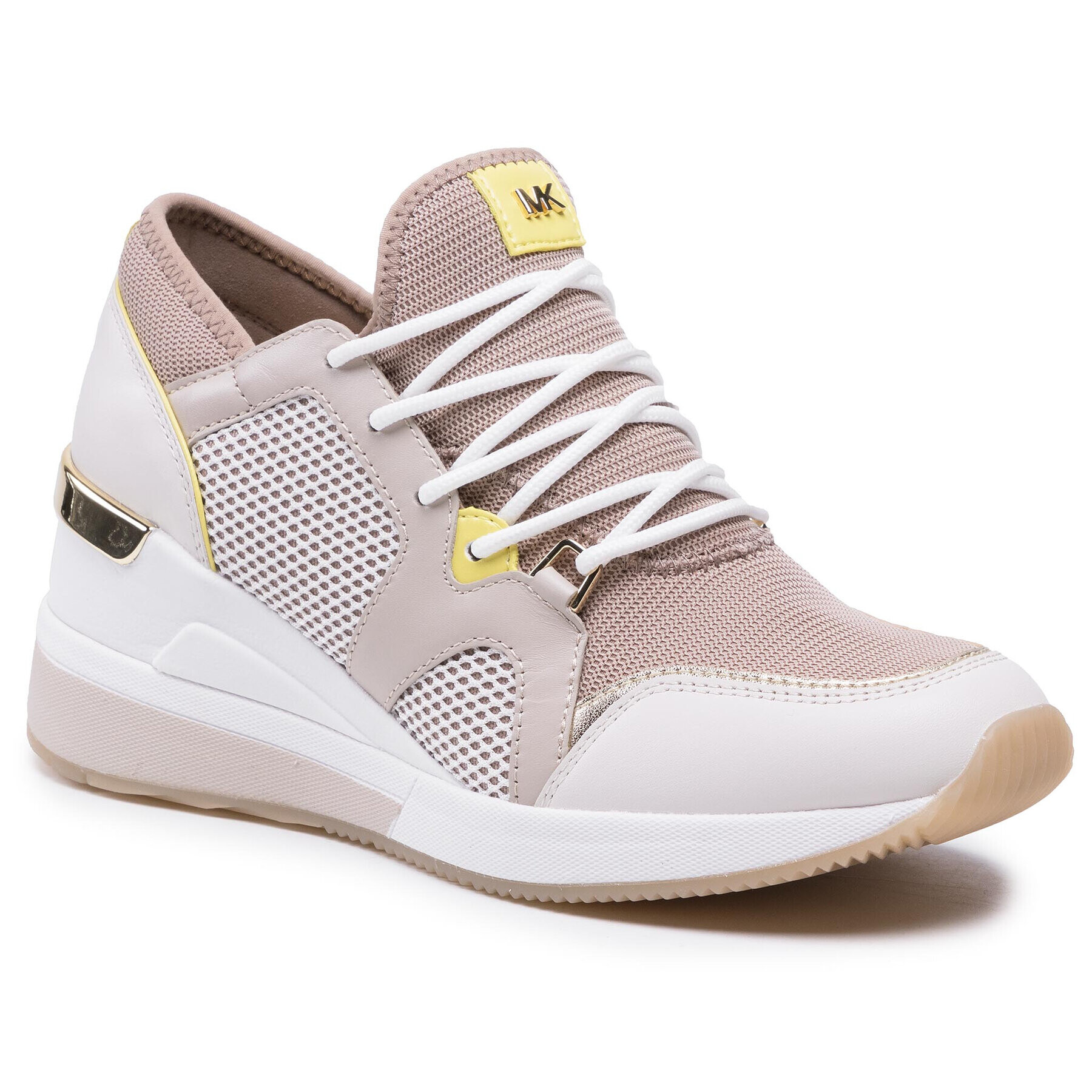 MICHAEL Michael Kors Сникърси Liv Trainer 43S1LVFS4D Бежов - Pepit.bg