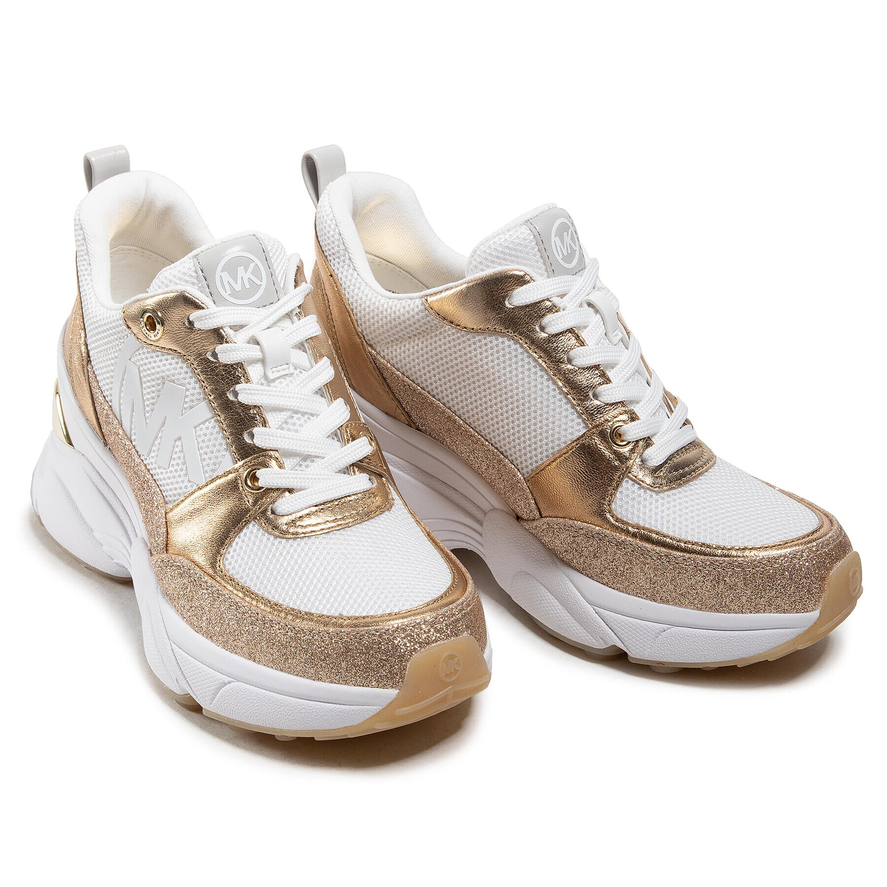 MICHAEL Michael Kors Сникърси Mickey Trainer 43R1MKFS3D Бял - Pepit.bg