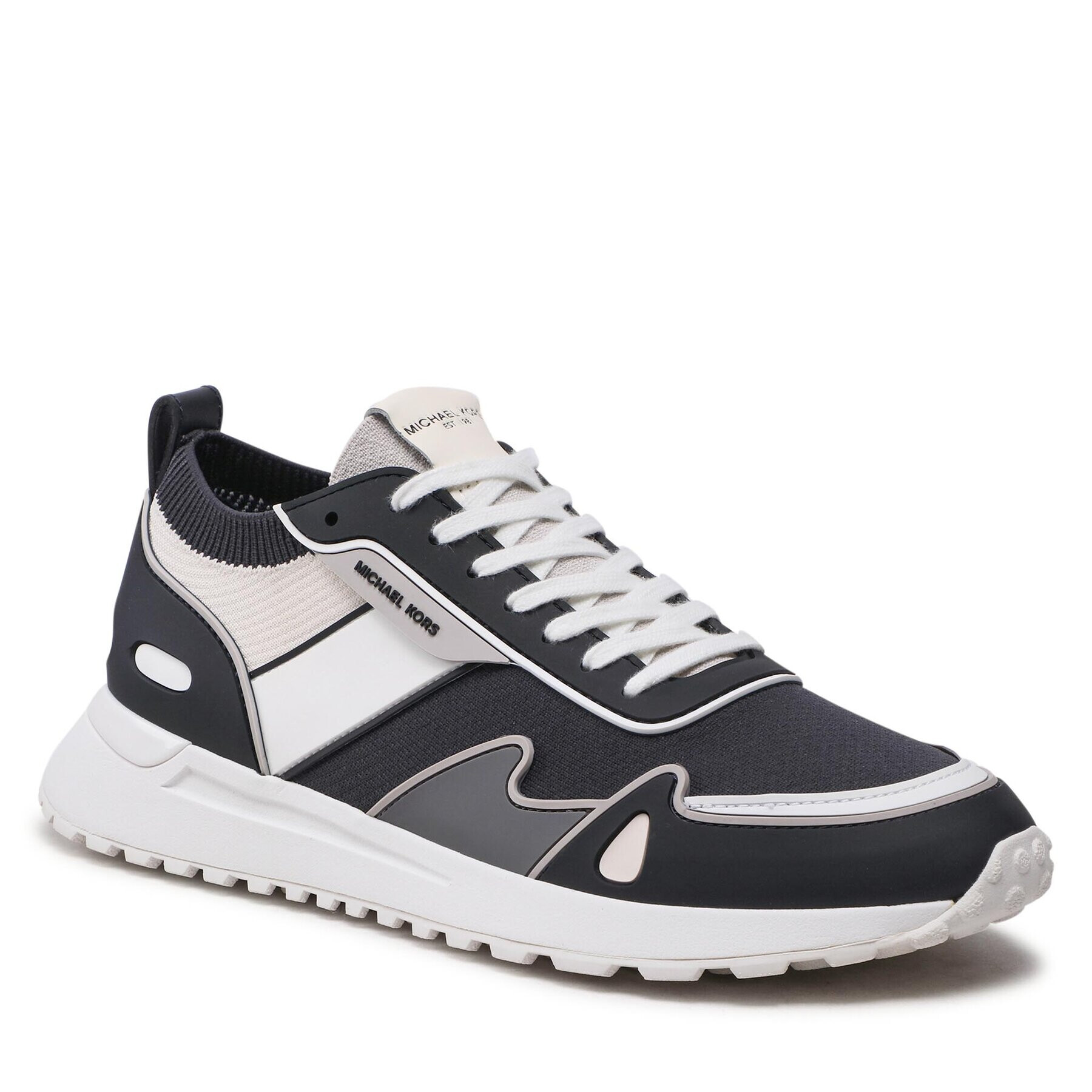 MICHAEL Michael Kors Сникърси Miles Knit Trainer 42F2MIFS5D Черен - Pepit.bg