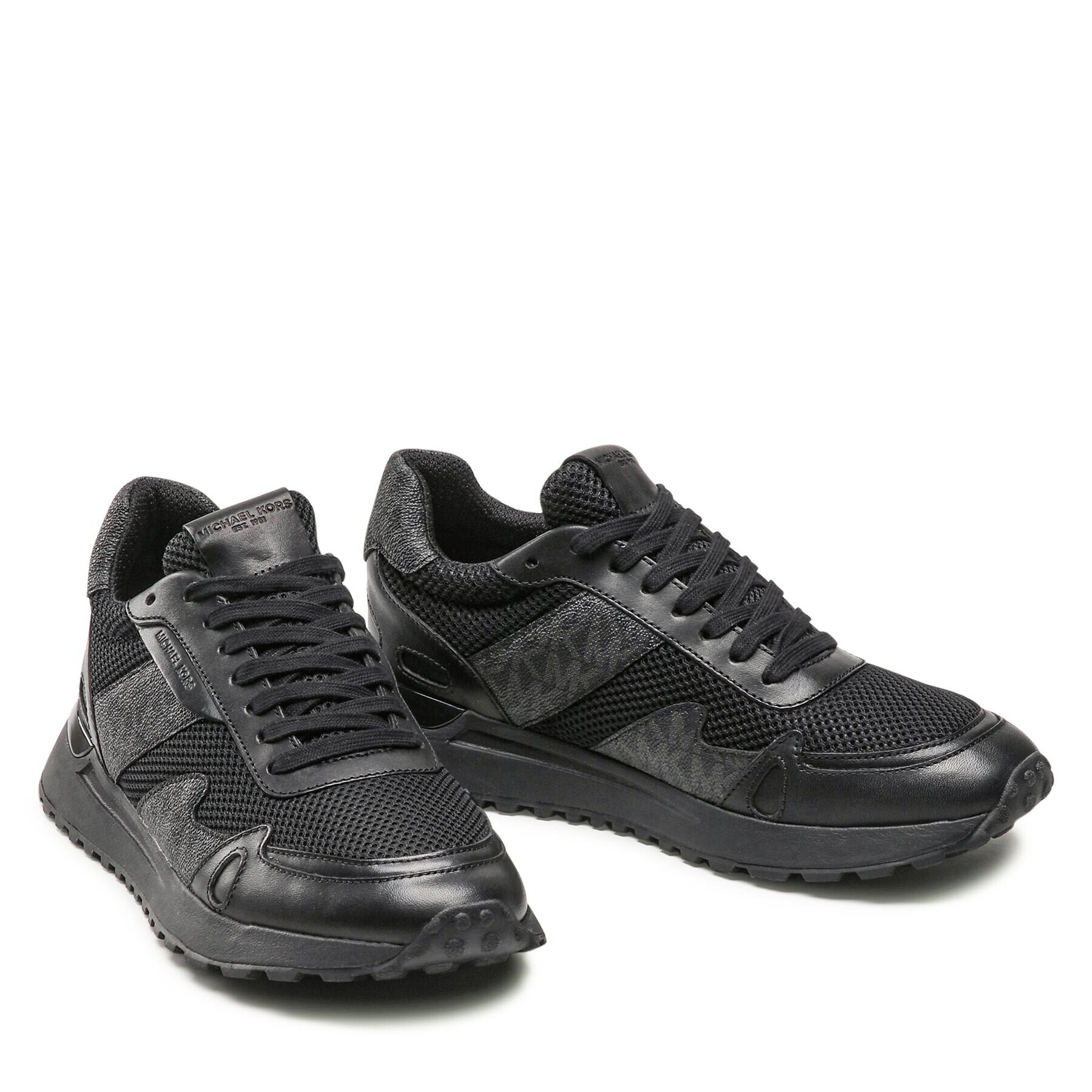 MICHAEL Michael Kors Сникърси Miles Trainer 42T2MIFS4D Черен - Pepit.bg