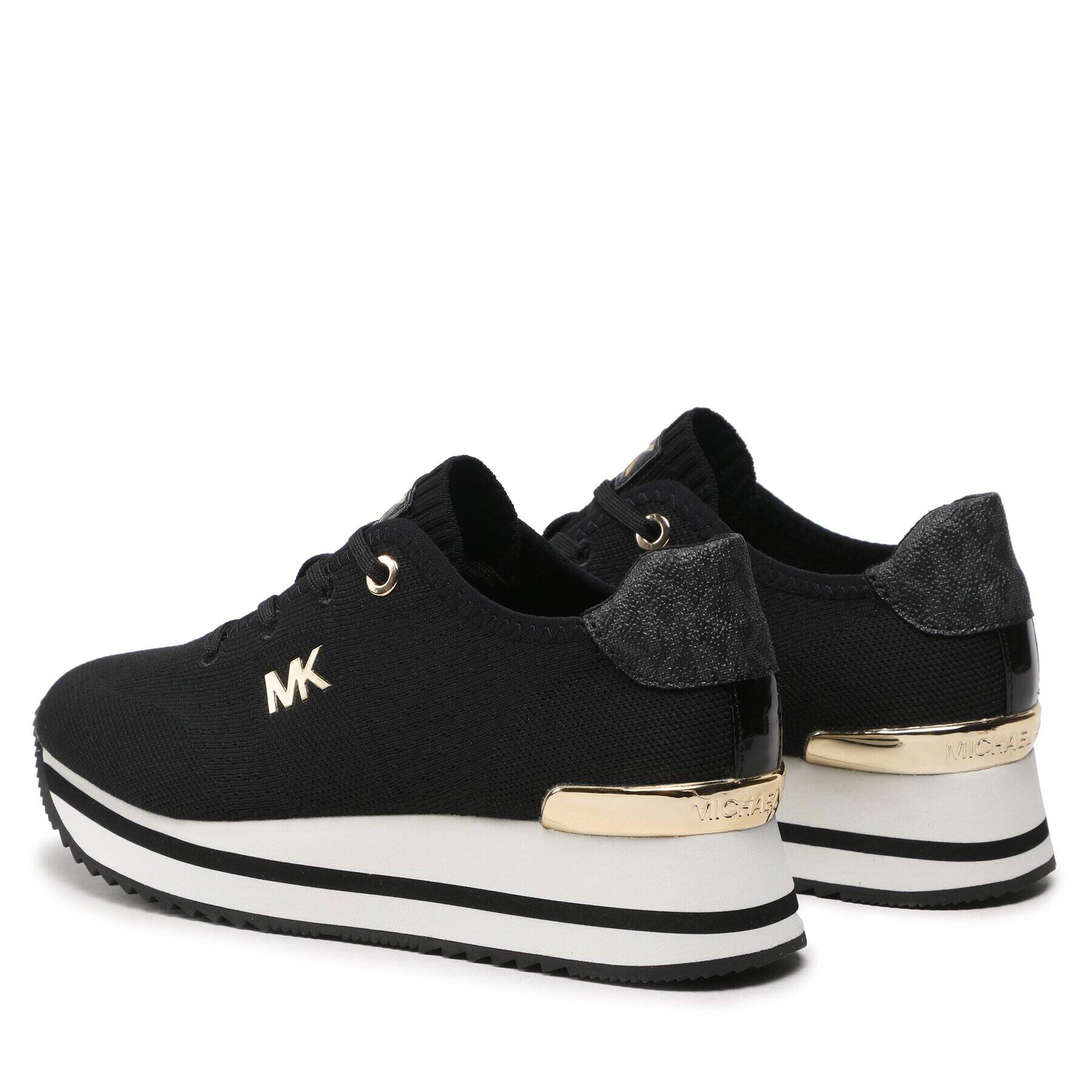 MICHAEL Michael Kors Сникърси Monique Knit Trainer 43F1MQFSBD Черен - Pepit.bg