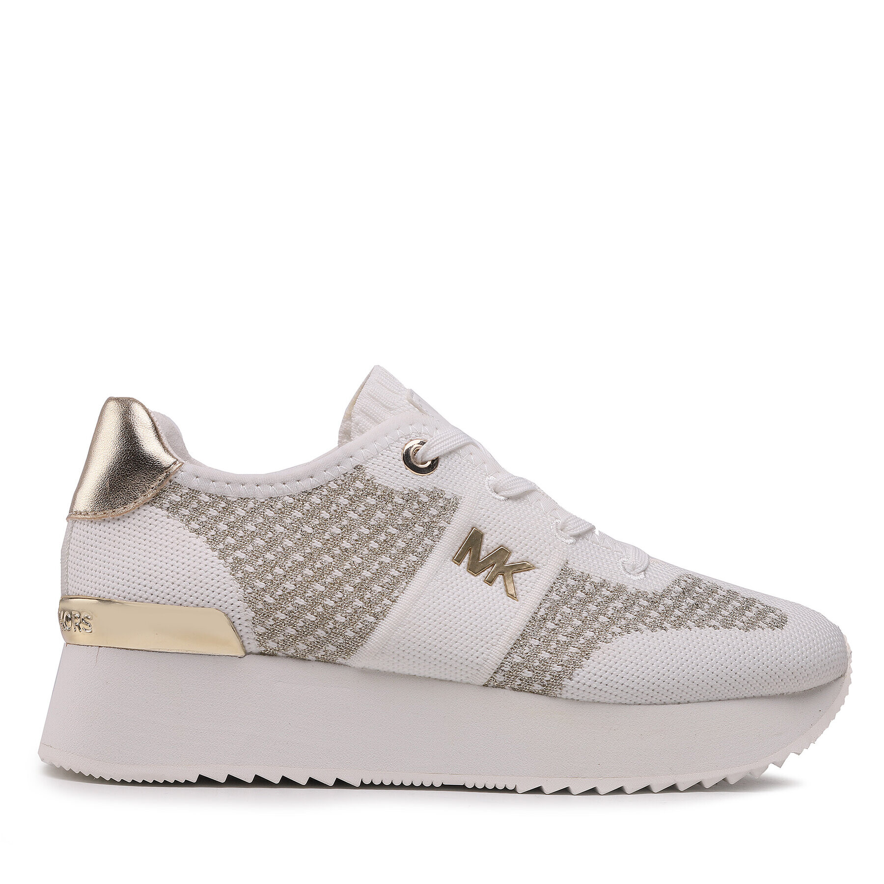 MICHAEL Michael Kors Сникърси Monique Knit Trainer 43R3MQFSBM Бял - Pepit.bg