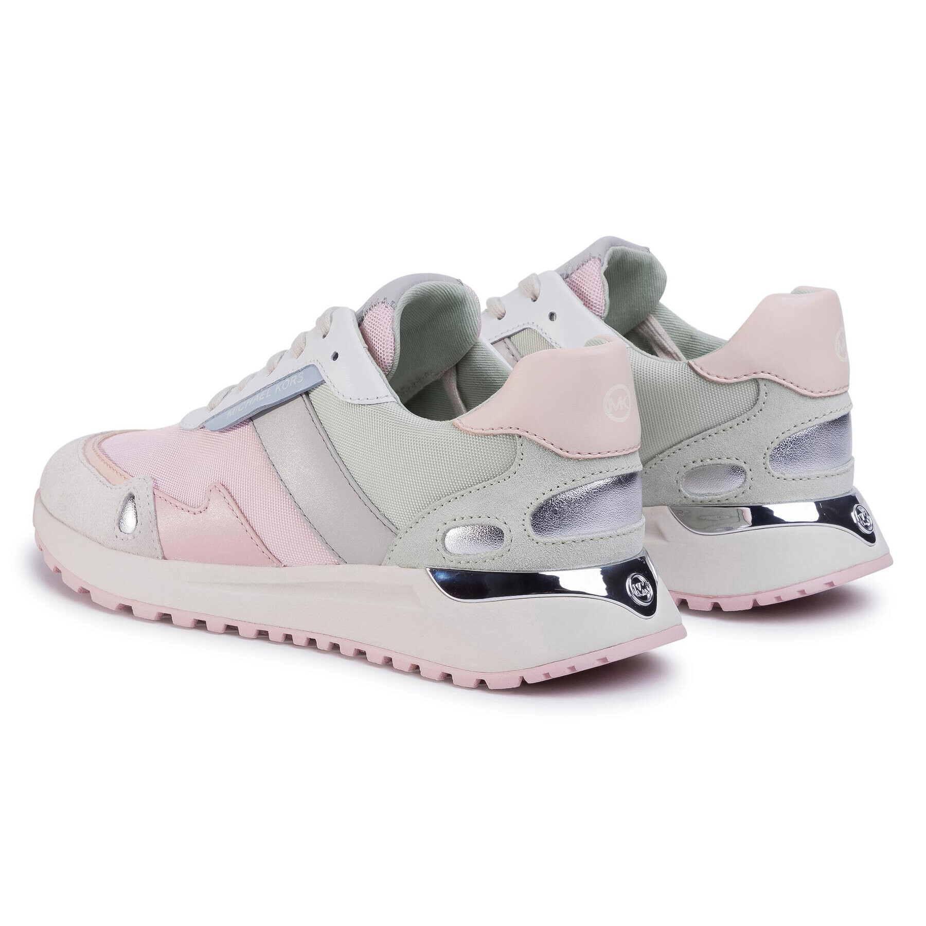 MICHAEL Michael Kors Сникърси Monroe Trainer 43S0MOFS3D Розов - Pepit.bg