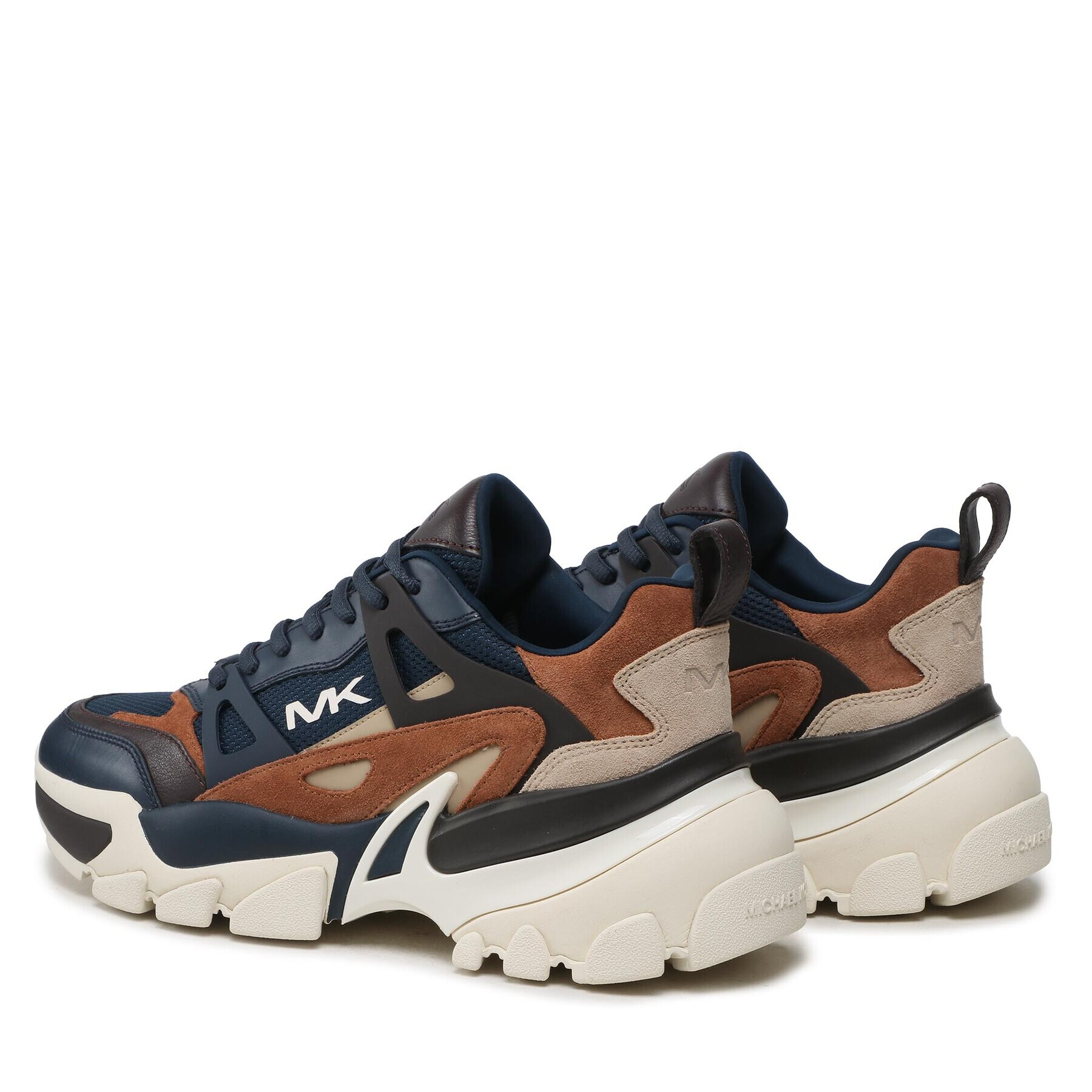 MICHAEL Michael Kors Сникърси Nick Trainer 42F3NIFS3D Тъмносин - Pepit.bg