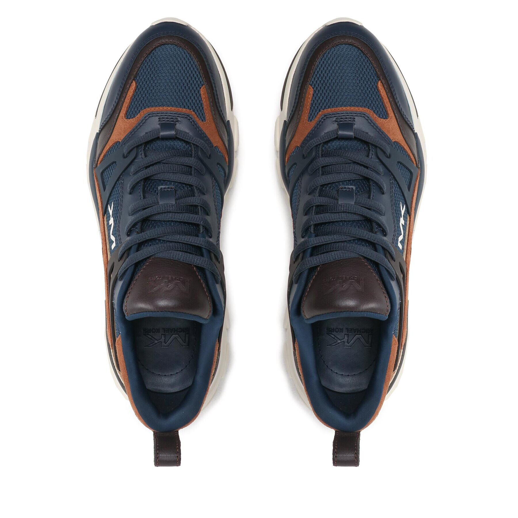 MICHAEL Michael Kors Сникърси Nick Trainer 42F3NIFS3D Тъмносин - Pepit.bg
