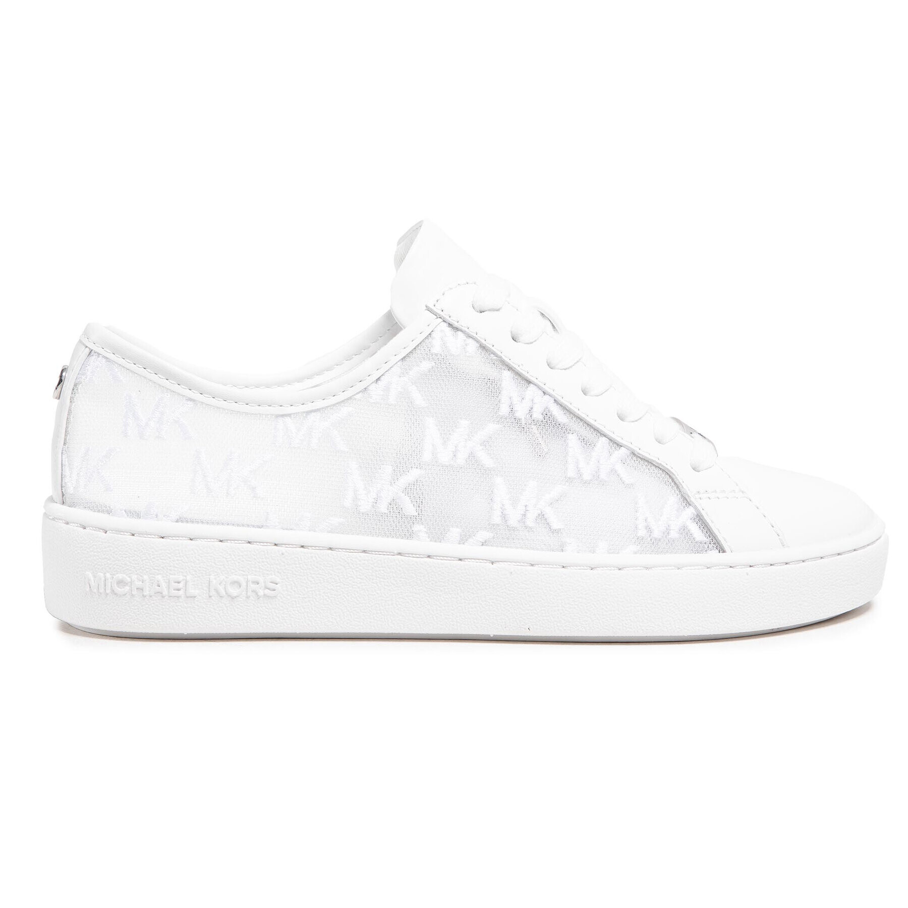 MICHAEL Michael Kors Сникърси Olivia Lace Up 43S1OLFS1D Бял - Pepit.bg
