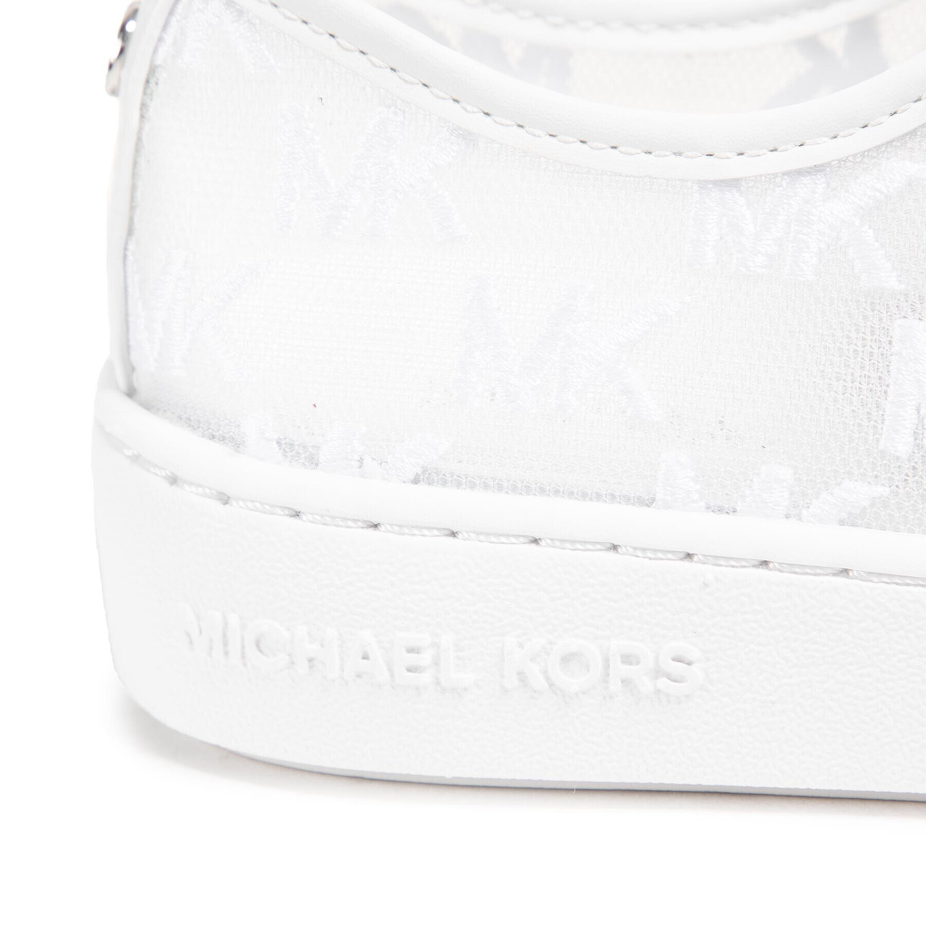 MICHAEL Michael Kors Сникърси Olivia Lace Up 43S1OLFS1D Бял - Pepit.bg