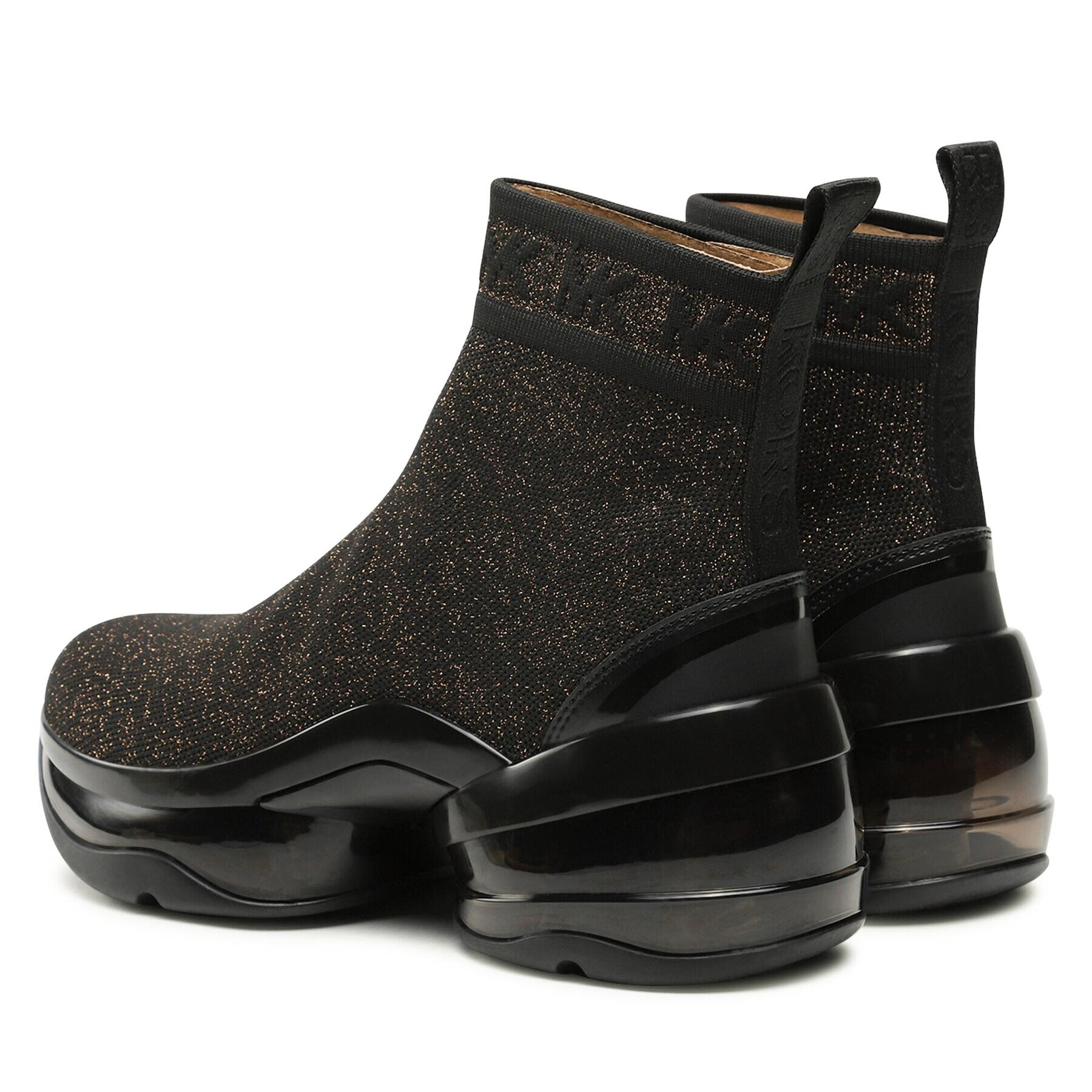 MICHAEL Michael Kors Сникърси Olympia Bootie Extreme 43F3OLFE5D Черен - Pepit.bg