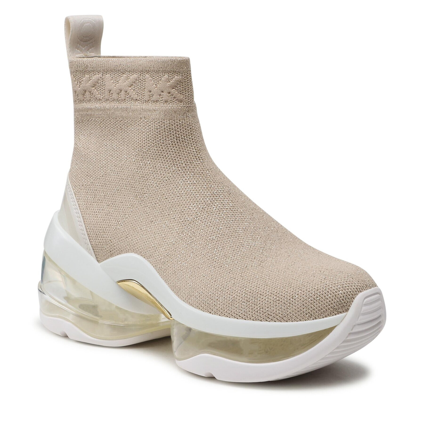 MICHAEL Michael Kors Сникърси Olympia Bootie Extreme 43S3OLFS5D Бежов - Pepit.bg