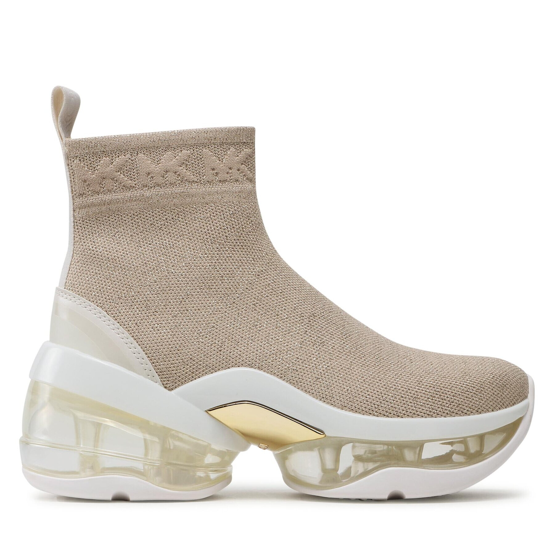 MICHAEL Michael Kors Сникърси Olympia Bootie Extreme 43S3OLFS5D Бежов - Pepit.bg