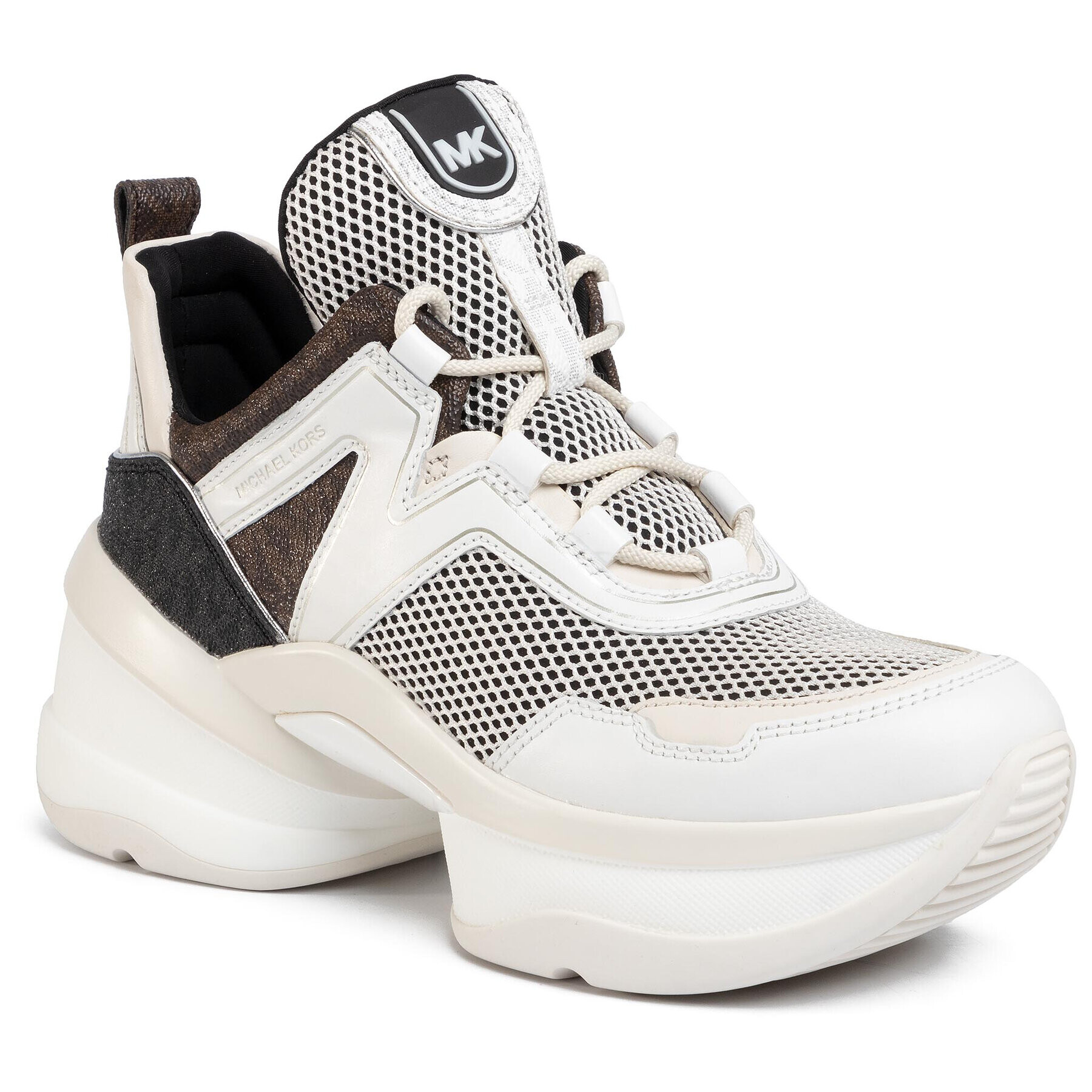 MICHAEL Michael Kors Сникърси Olympia Trainer 43S0OLFS3D Бял - Pepit.bg