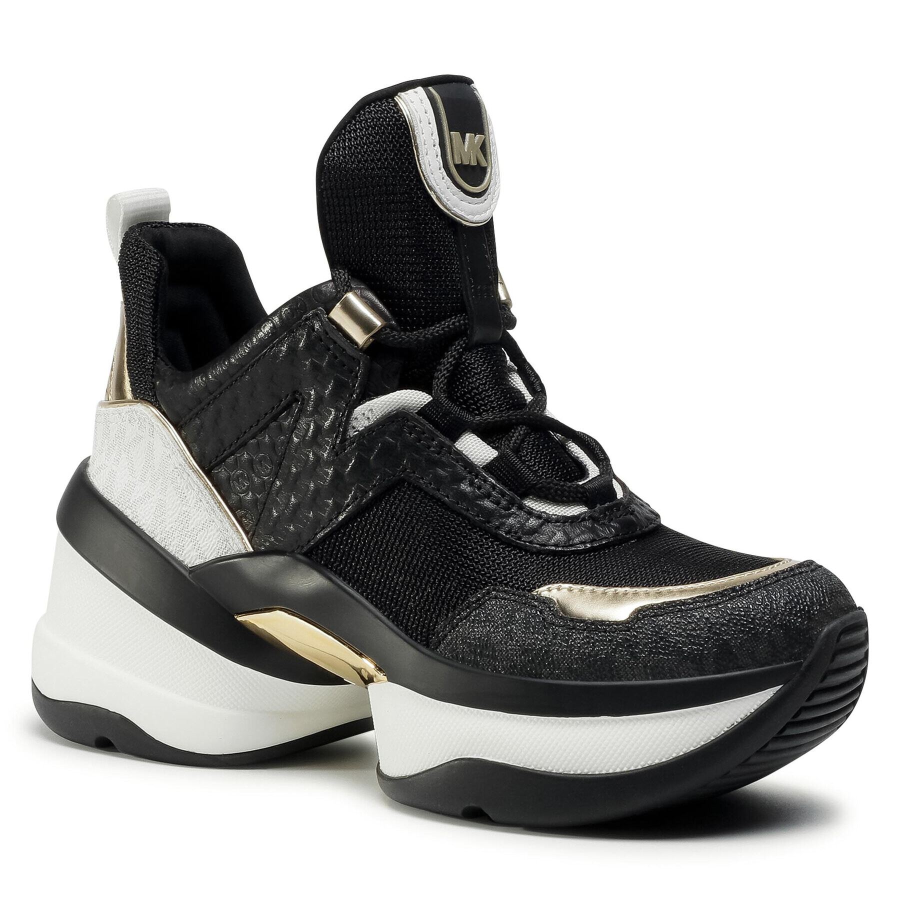 MICHAEL Michael Kors Сникърси Olympia Trainer 43T0OLFS7D Черен - Pepit.bg