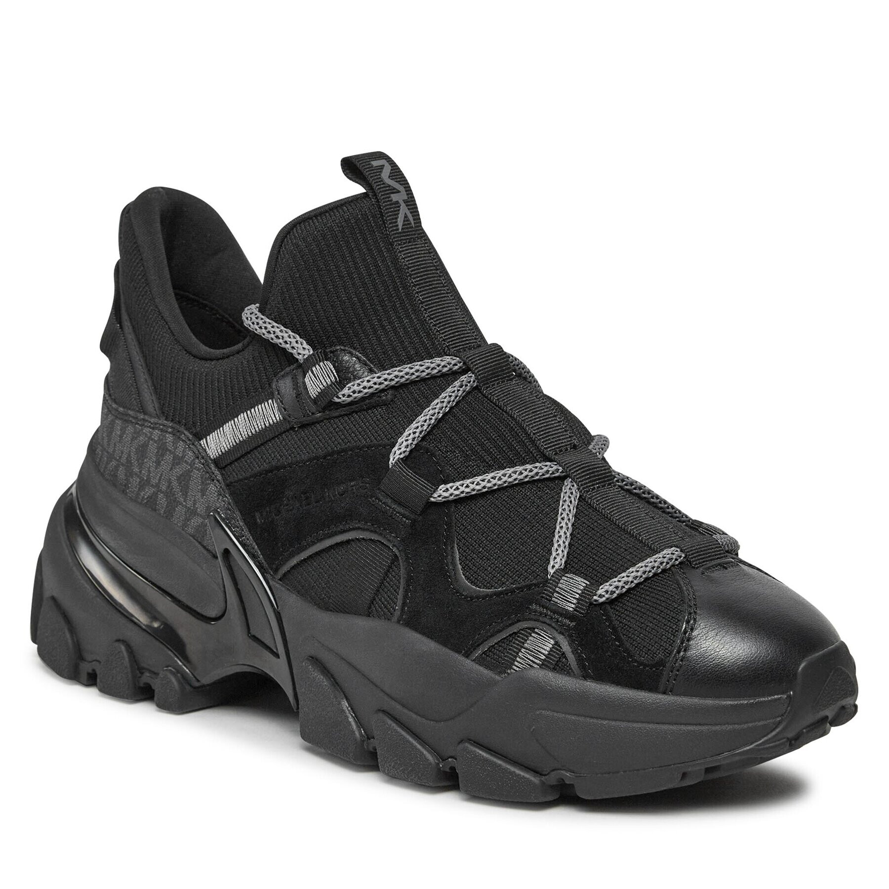 MICHAEL Michael Kors Сникърси Sahara Trainer 42H3SRFS1D Черен - Pepit.bg
