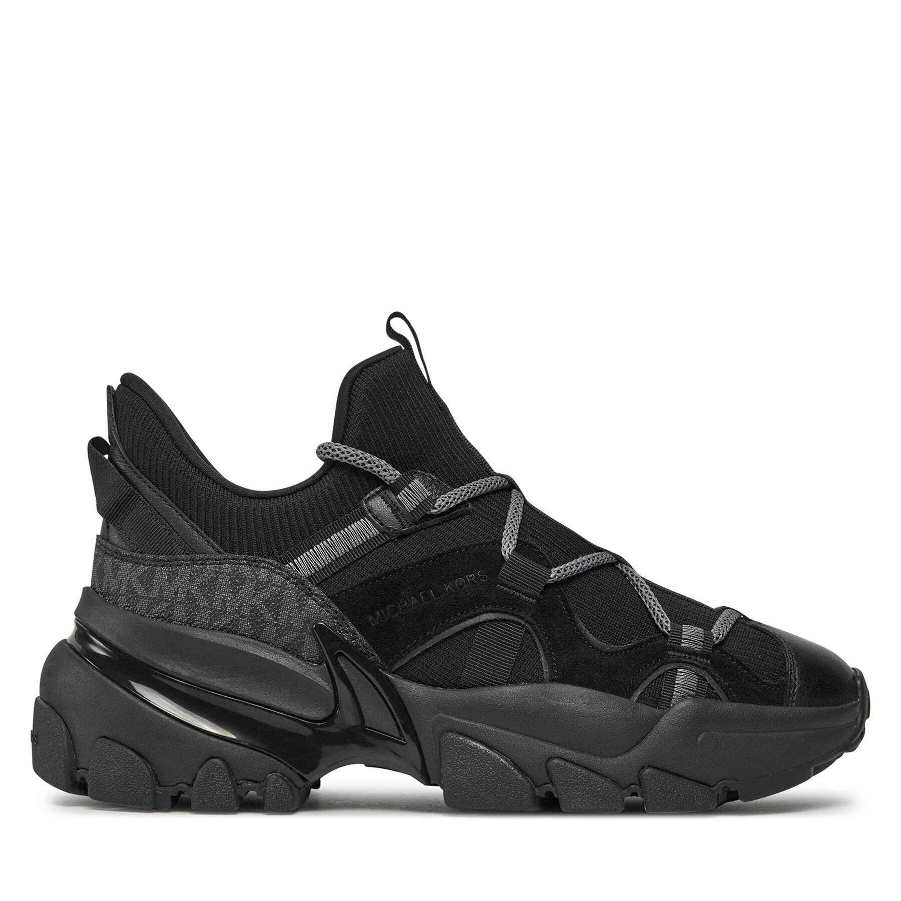 MICHAEL Michael Kors Сникърси Sahara Trainer 42H3SRFS1D Черен - Pepit.bg