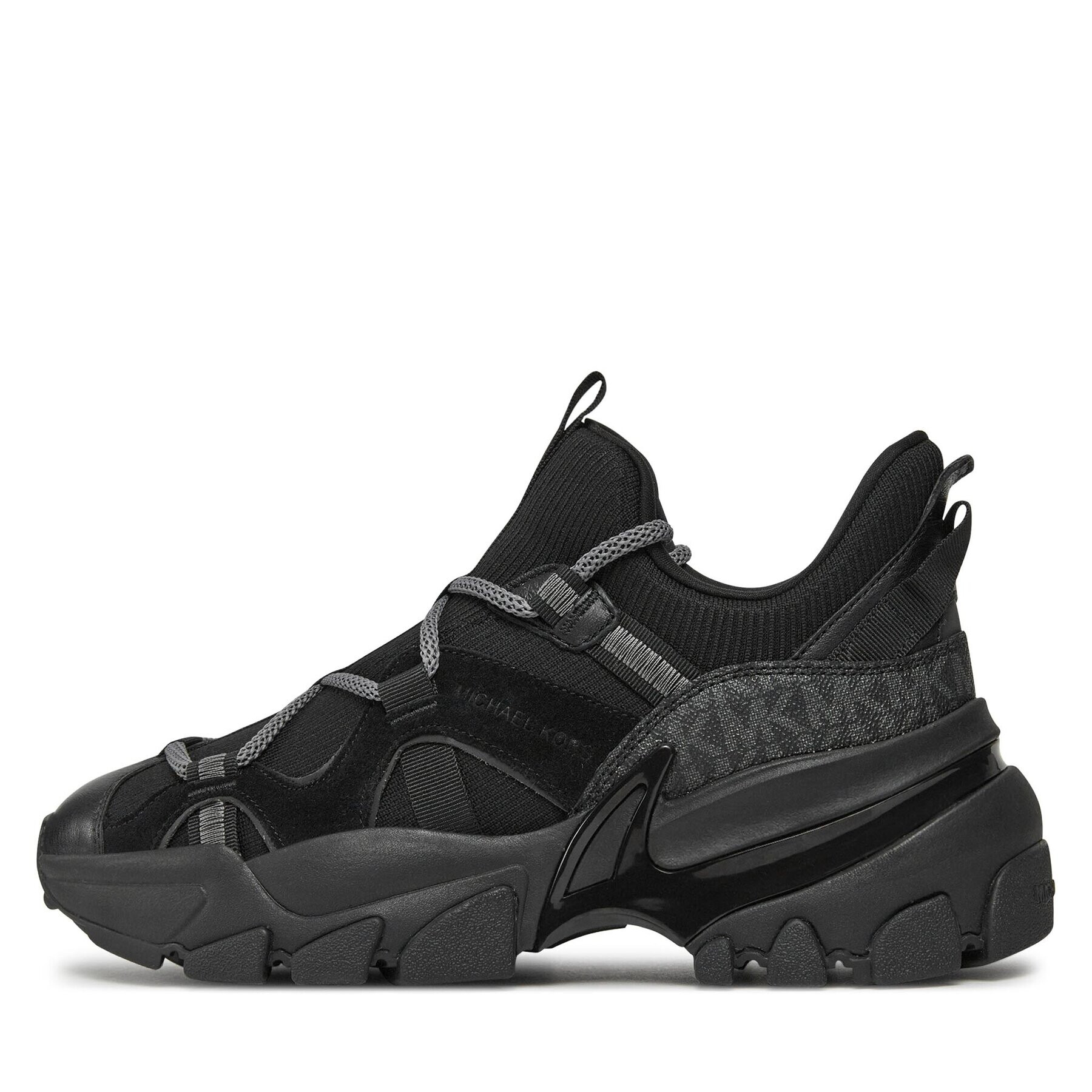 MICHAEL Michael Kors Сникърси Sahara Trainer 42H3SRFS1D Черен - Pepit.bg