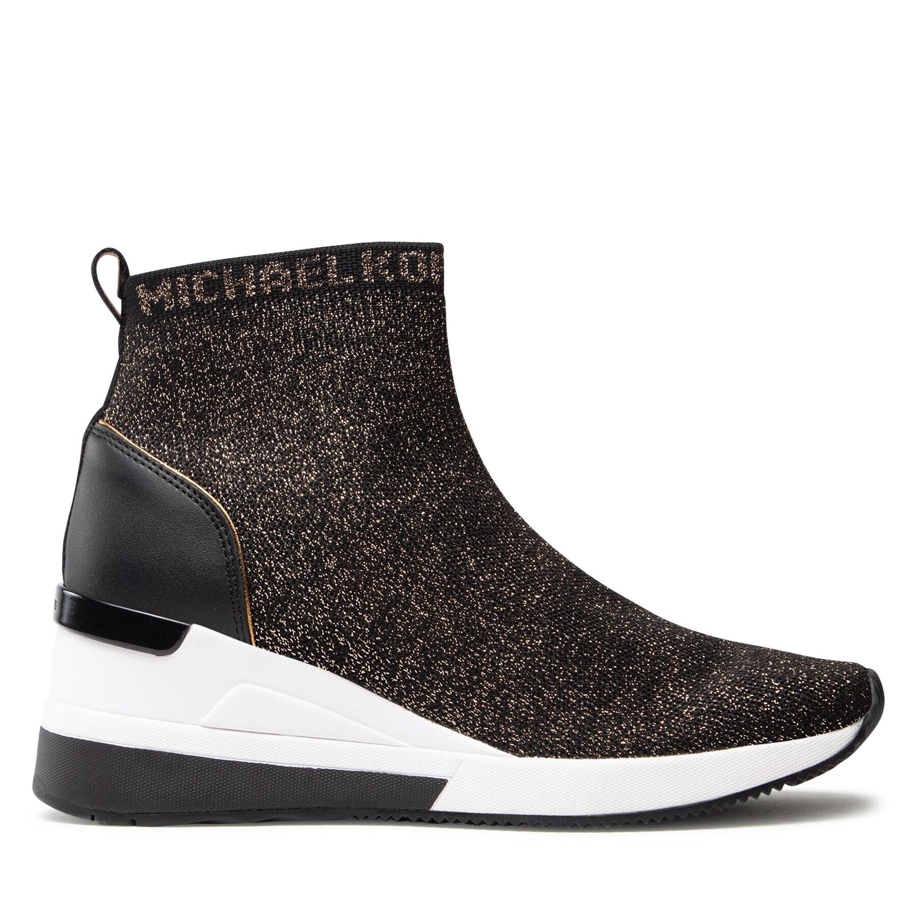 MICHAEL Michael Kors Сникърси Skyler Bootie 43F3SKFE5M Черен - Pepit.bg