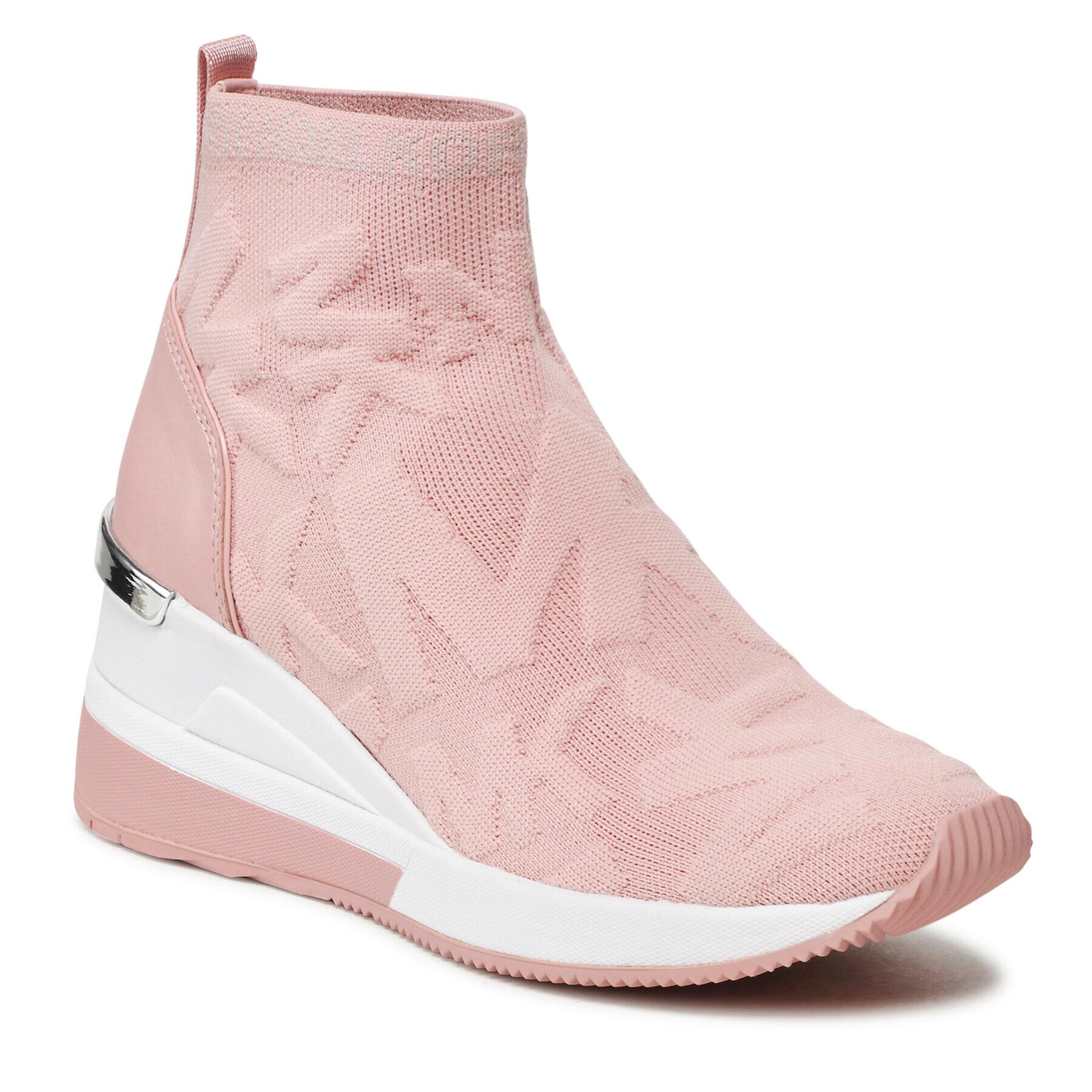MICHAEL Michael Kors Сникърси Skyler Bootie 43S2SKFE6D Розов - Pepit.bg