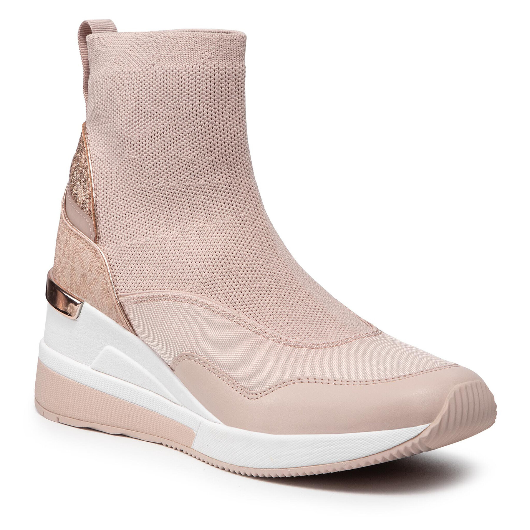 MICHAEL Michael Kors Сникърси Swift Bootie 43R2SWFE5D Розов - Pepit.bg