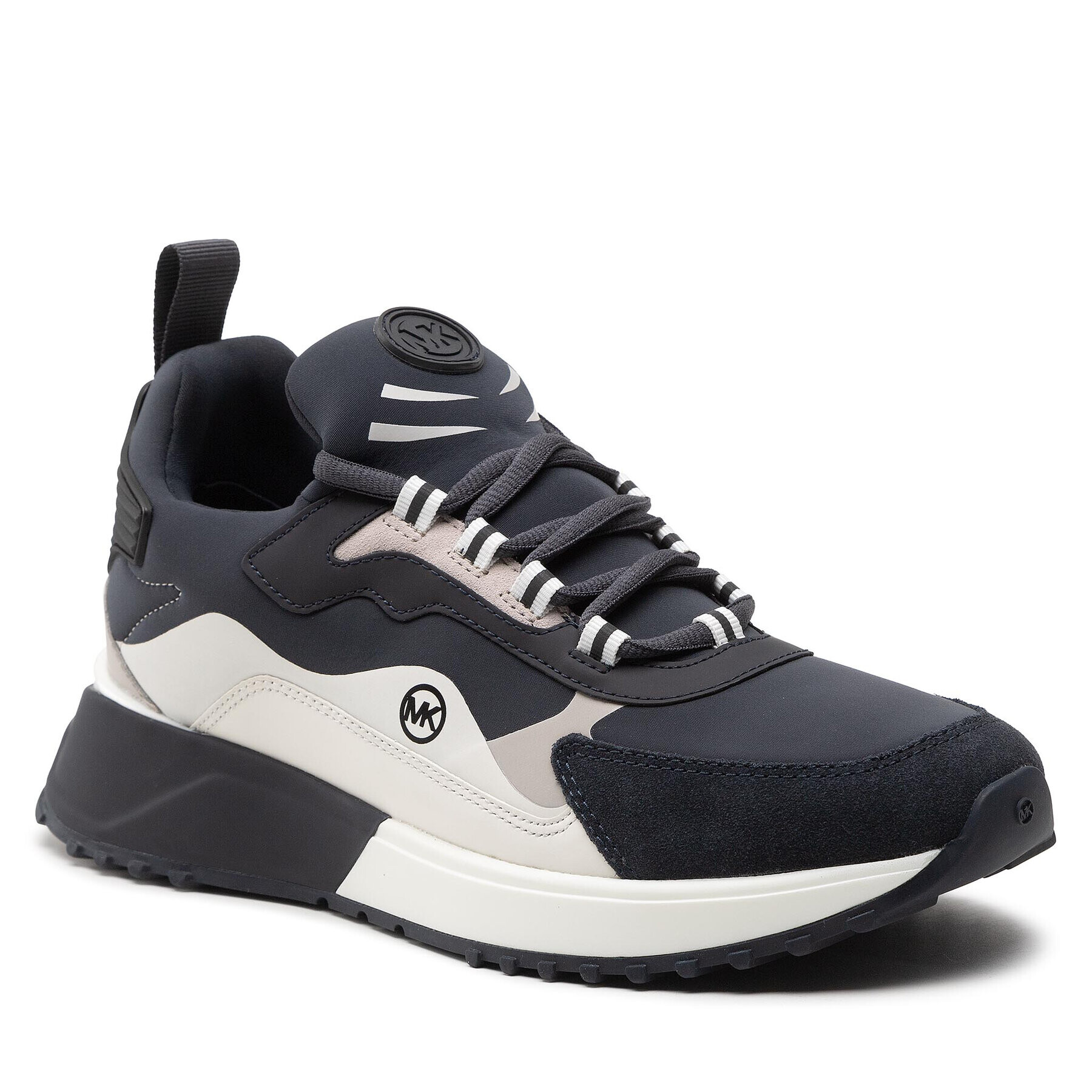 MICHAEL Michael Kors Сникърси Theo Sport Trainer 42F2THFS8D Тъмносин - Pepit.bg