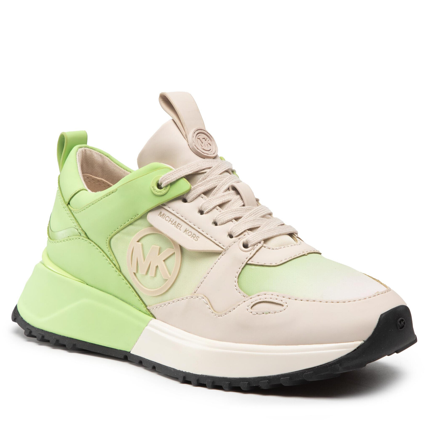 MICHAEL Michael Kors Сникърси Theo Trainer 43F1THFS2D Бежов - Pepit.bg