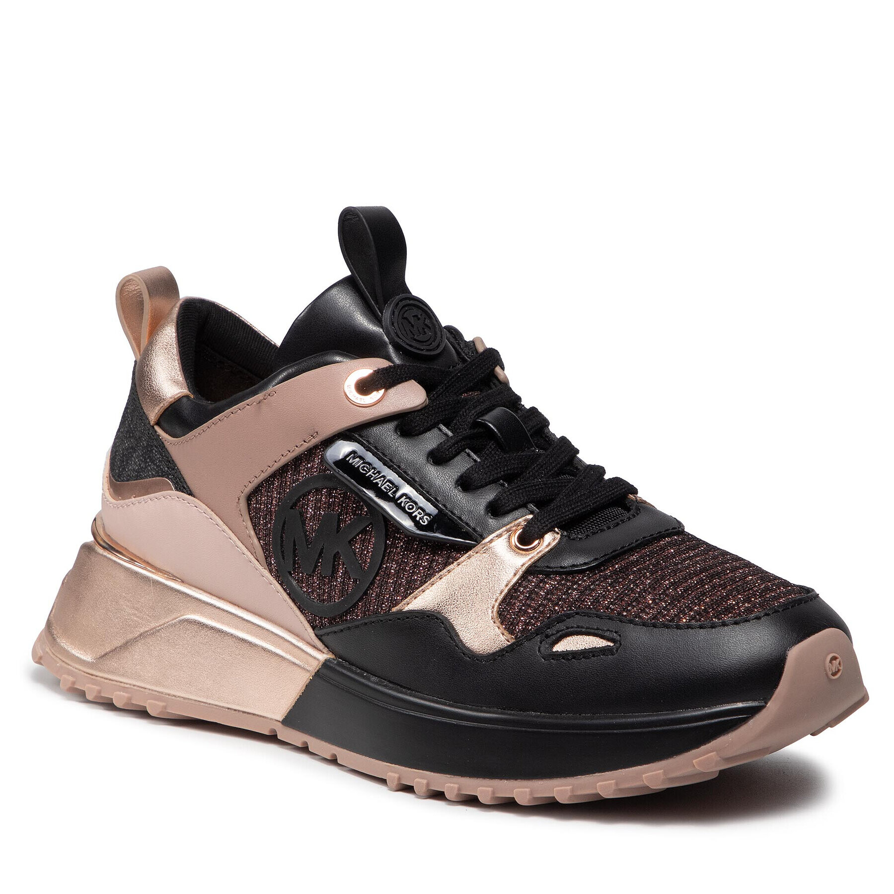 MICHAEL Michael Kors Сникърси Theo Trainer 43F1THFS3L Черен - Pepit.bg