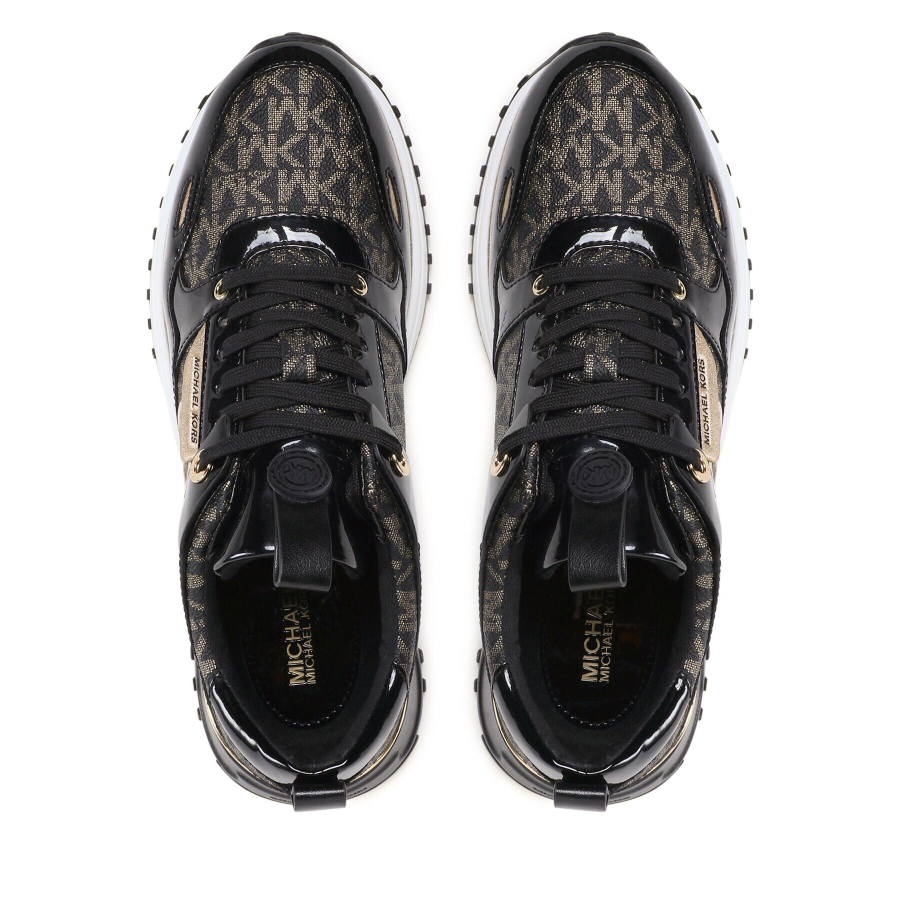 MICHAEL Michael Kors Сникърси Theo Trainer 43F2THFS1B Черен - Pepit.bg
