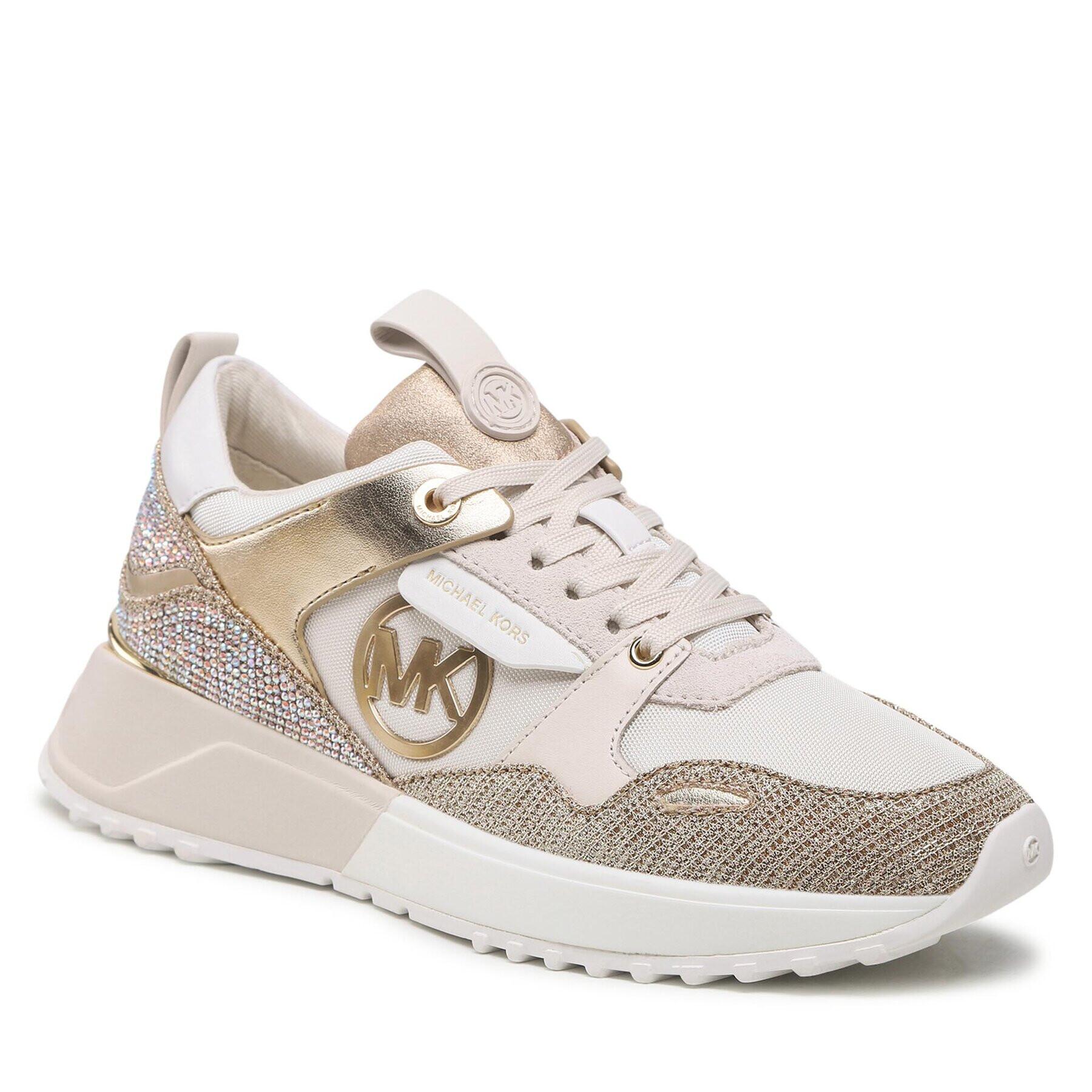 MICHAEL Michael Kors Сникърси Theo Trainer 43F2THFS3D Златист - Pepit.bg