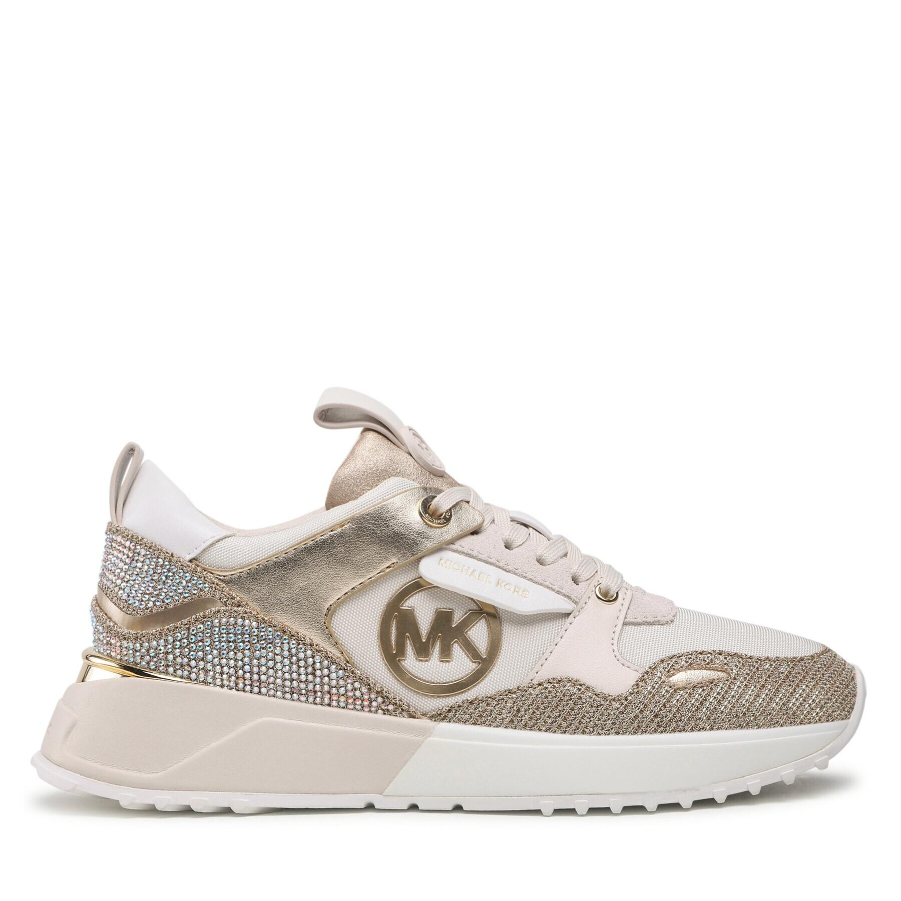 MICHAEL Michael Kors Сникърси Theo Trainer 43F2THFS3D Златист - Pepit.bg