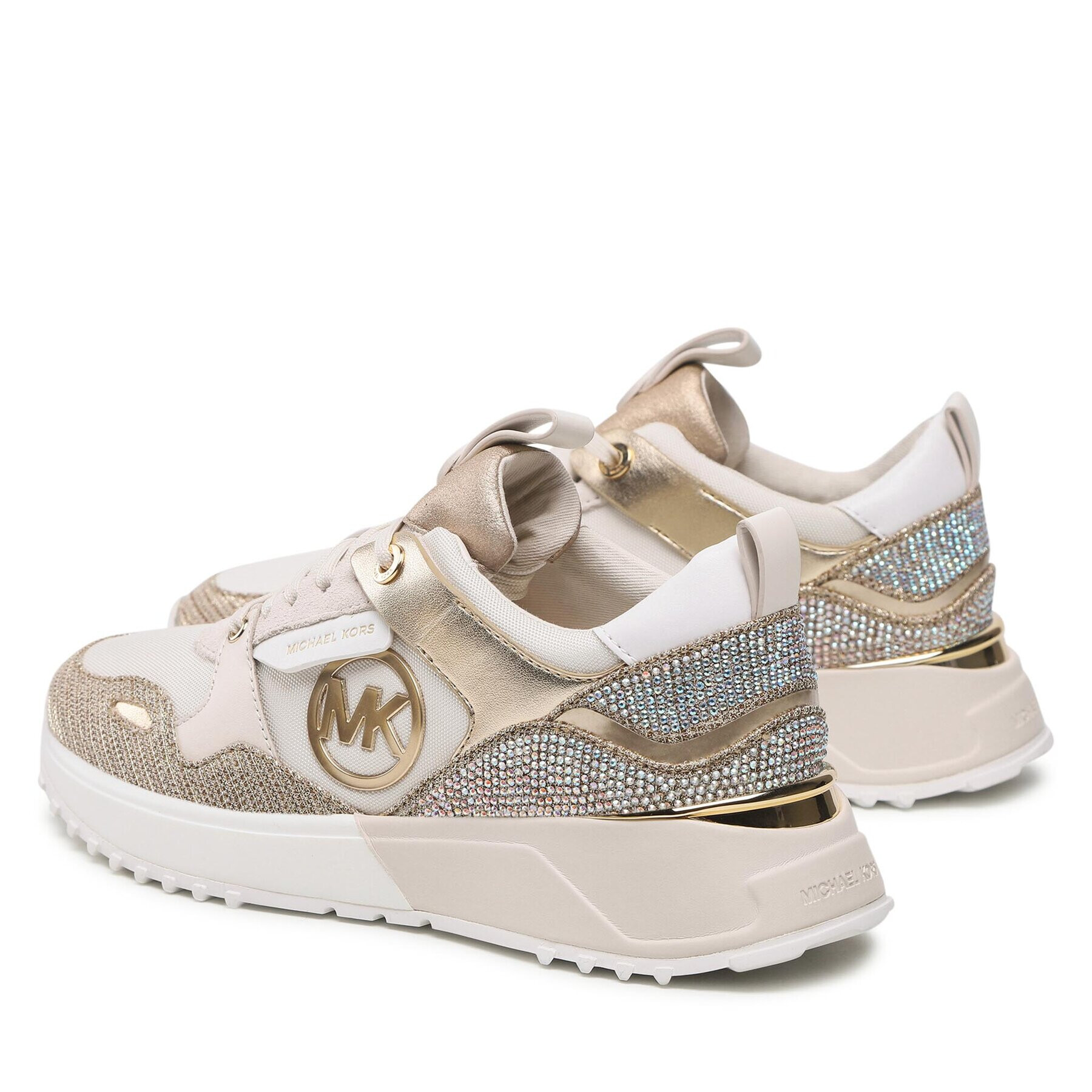 MICHAEL Michael Kors Сникърси Theo Trainer 43F2THFS3D Златист - Pepit.bg
