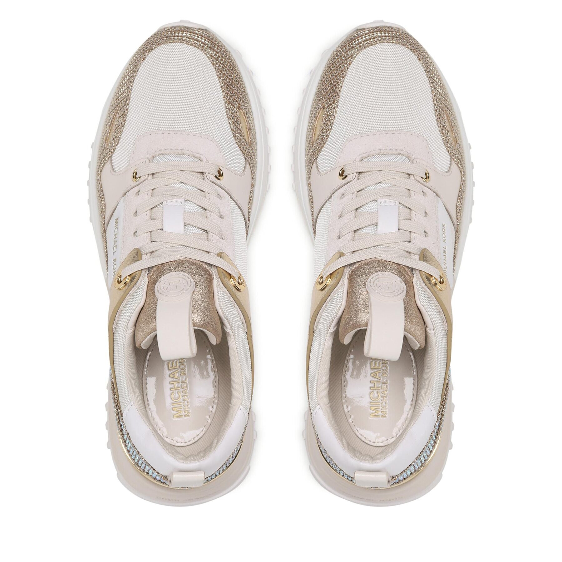 MICHAEL Michael Kors Сникърси Theo Trainer 43F2THFS3D Златист - Pepit.bg