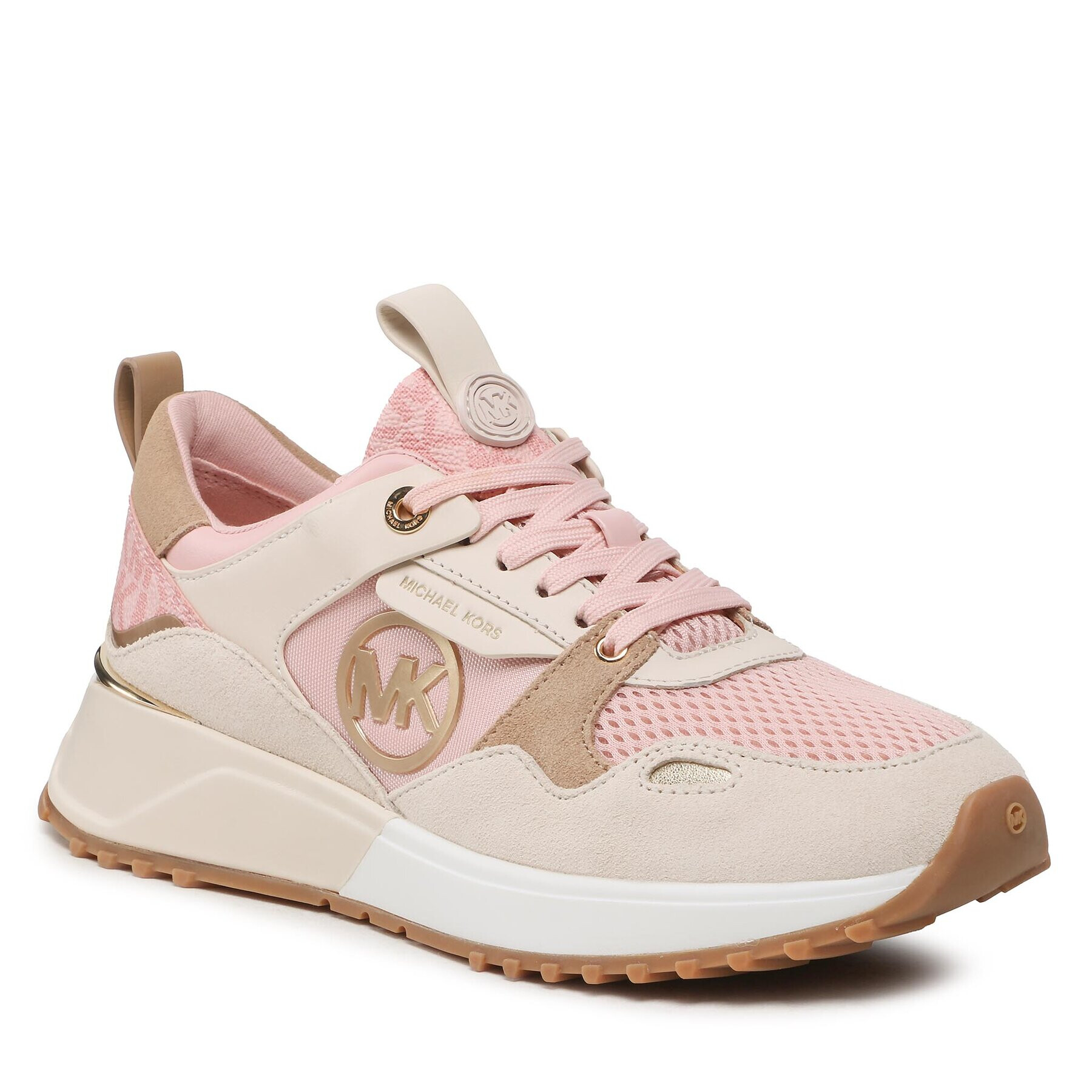 MICHAEL Michael Kors Сникърси Theo Trainer 43F3THFS1D Розов - Pepit.bg