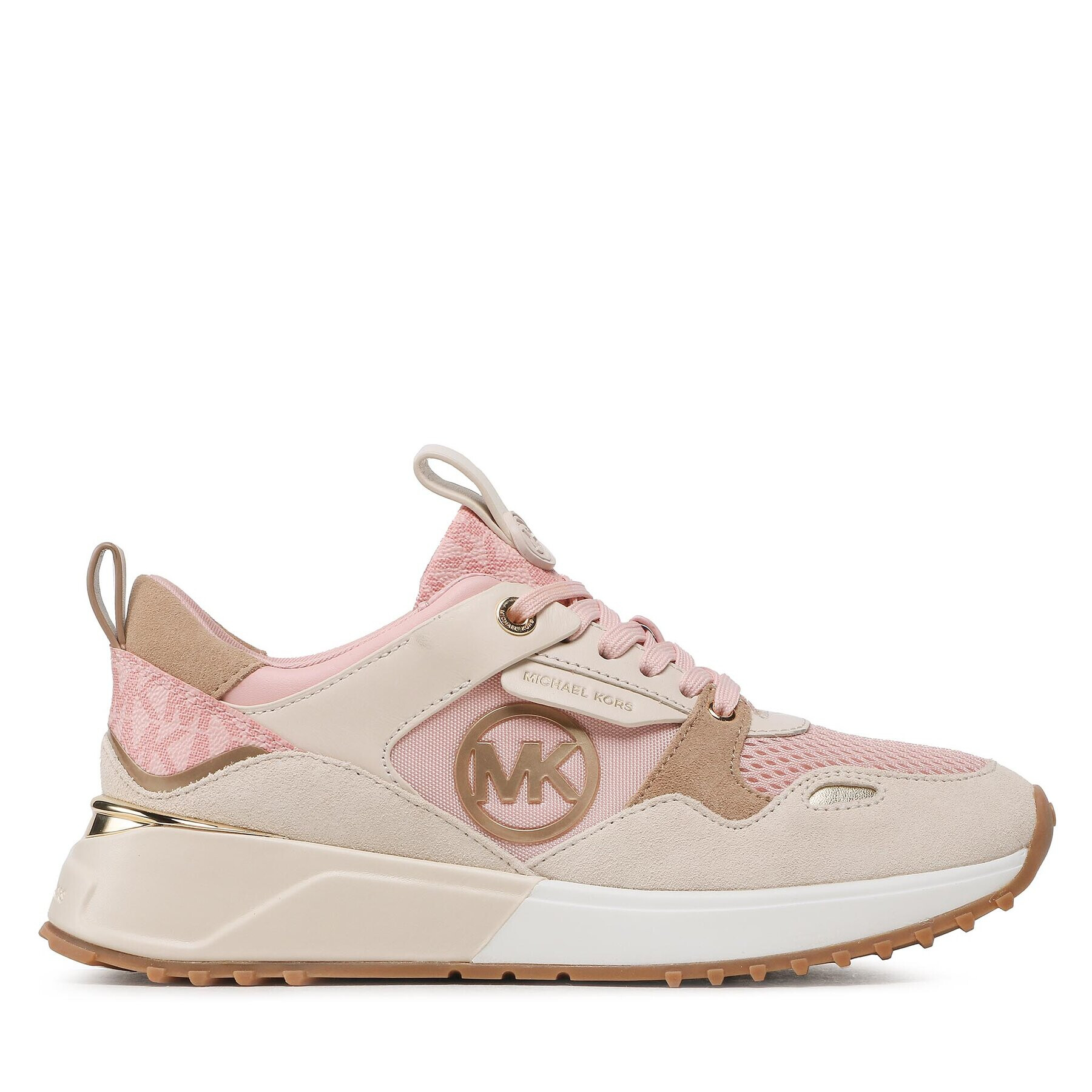 MICHAEL Michael Kors Сникърси Theo Trainer 43F3THFS1D Розов - Pepit.bg