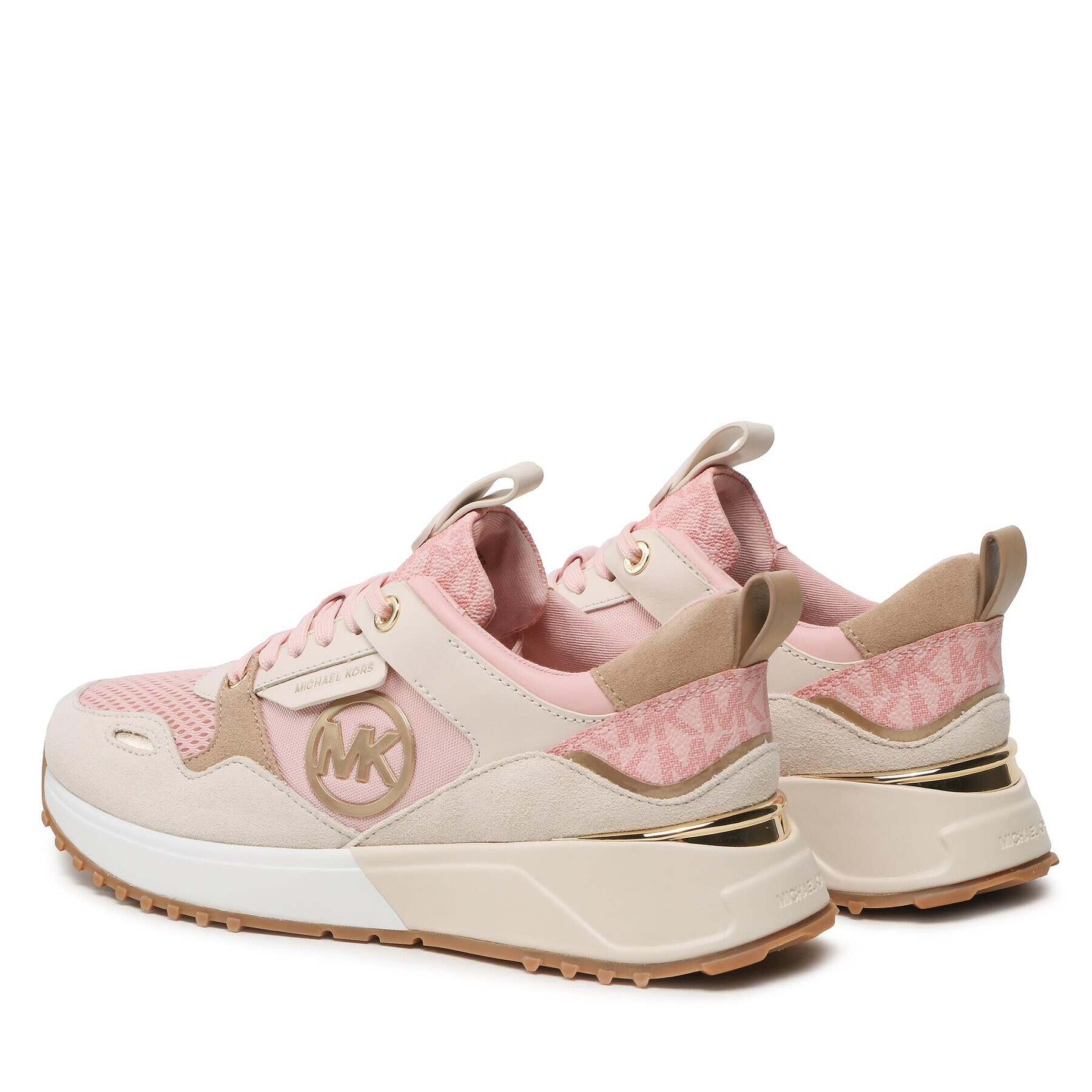 MICHAEL Michael Kors Сникърси Theo Trainer 43F3THFS1D Розов - Pepit.bg