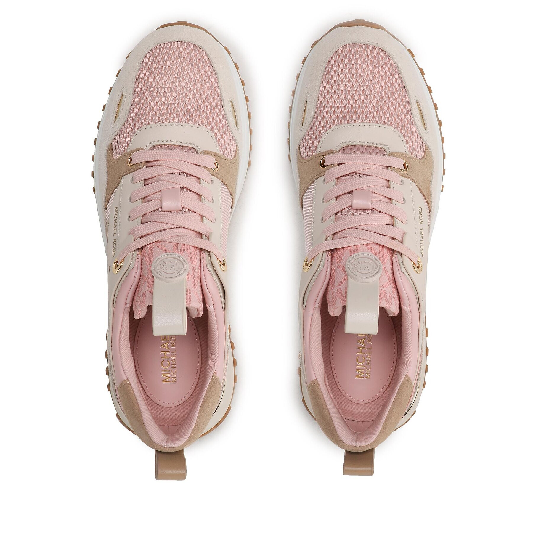 MICHAEL Michael Kors Сникърси Theo Trainer 43F3THFS1D Розов - Pepit.bg