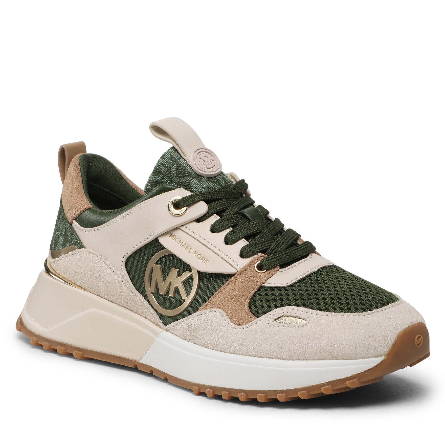 MICHAEL Michael Kors Сникърси Theo Trainer 43F3THFS1D Зелен - Pepit.bg