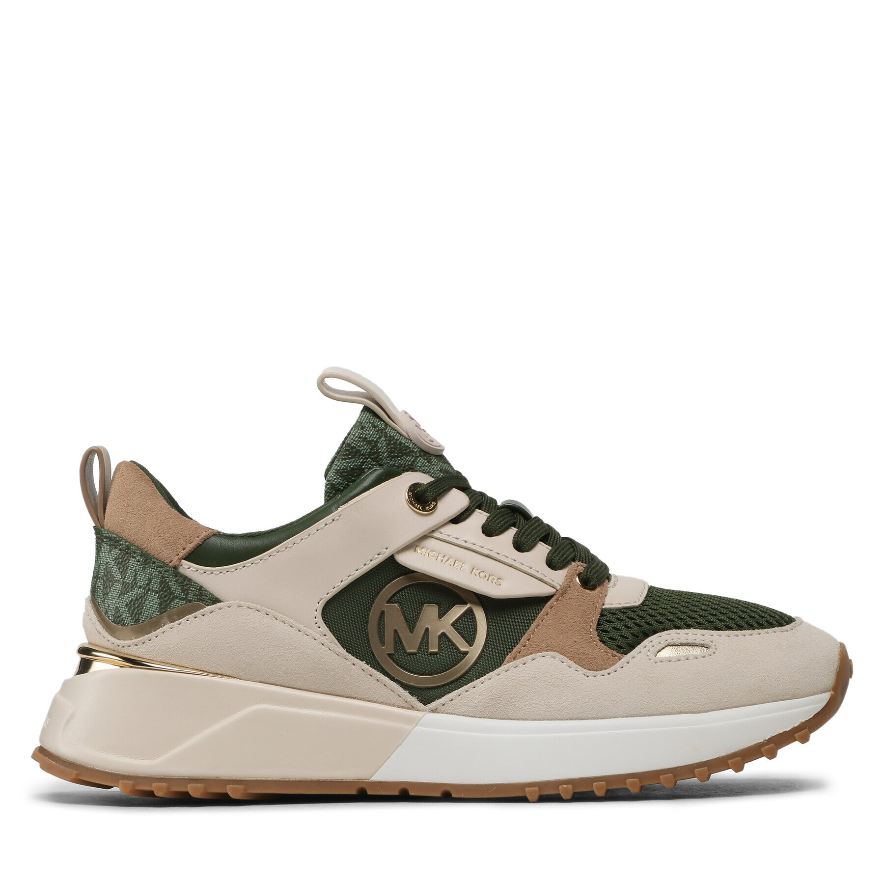 MICHAEL Michael Kors Сникърси Theo Trainer 43F3THFS1D Зелен - Pepit.bg