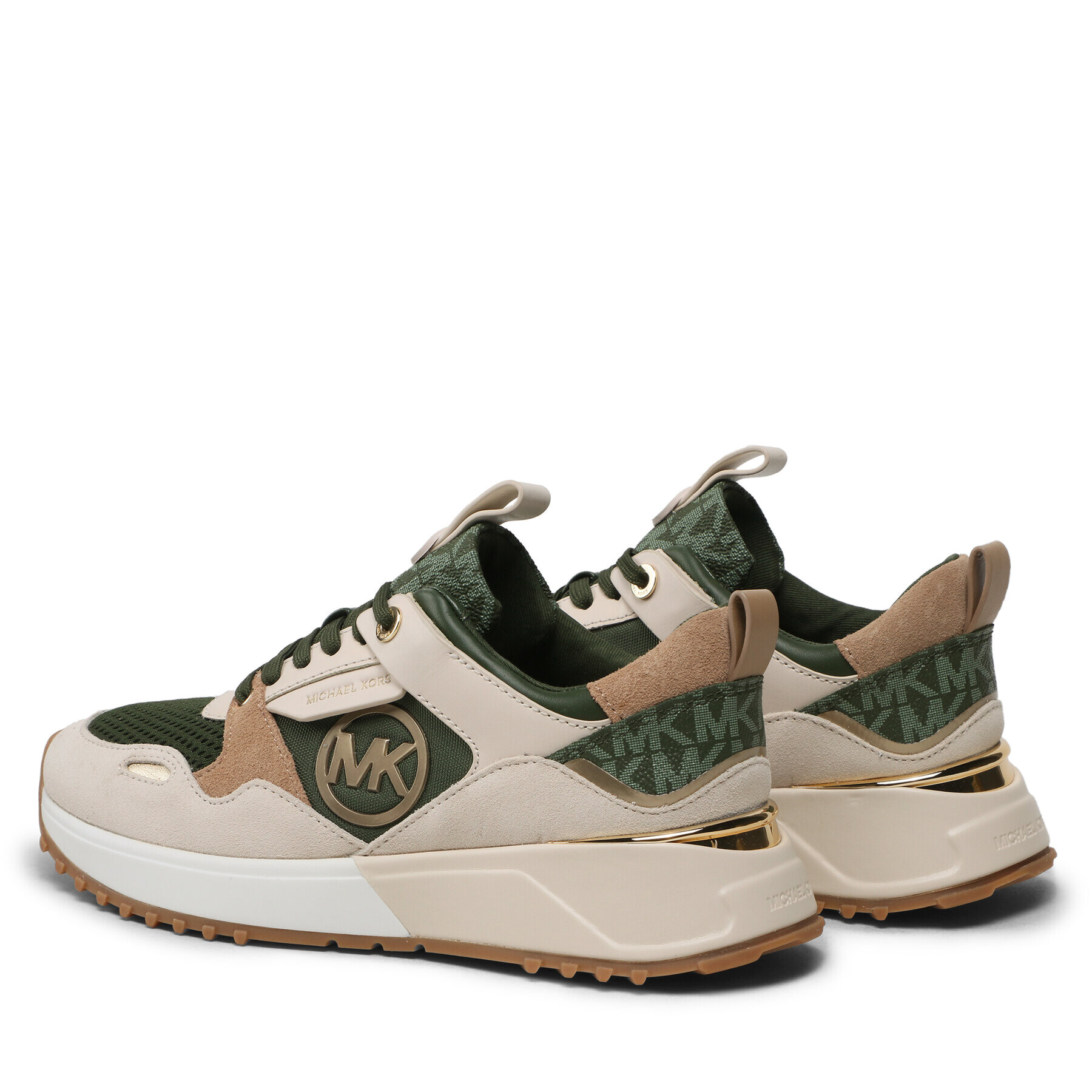 MICHAEL Michael Kors Сникърси Theo Trainer 43F3THFS1D Зелен - Pepit.bg