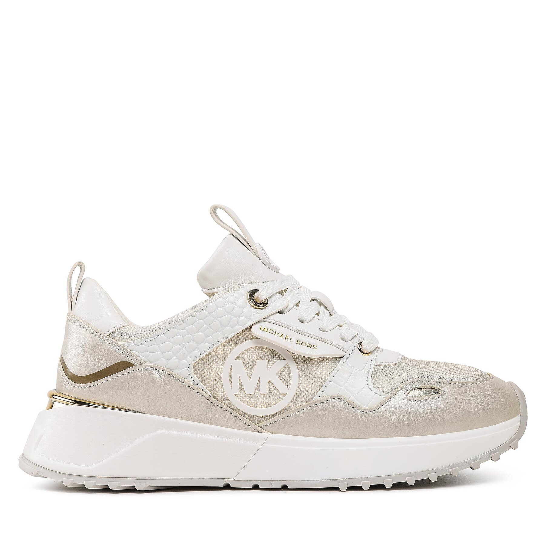 MICHAEL Michael Kors Сникърси Theo Trainer 43S3THFP1D Златист - Pepit.bg