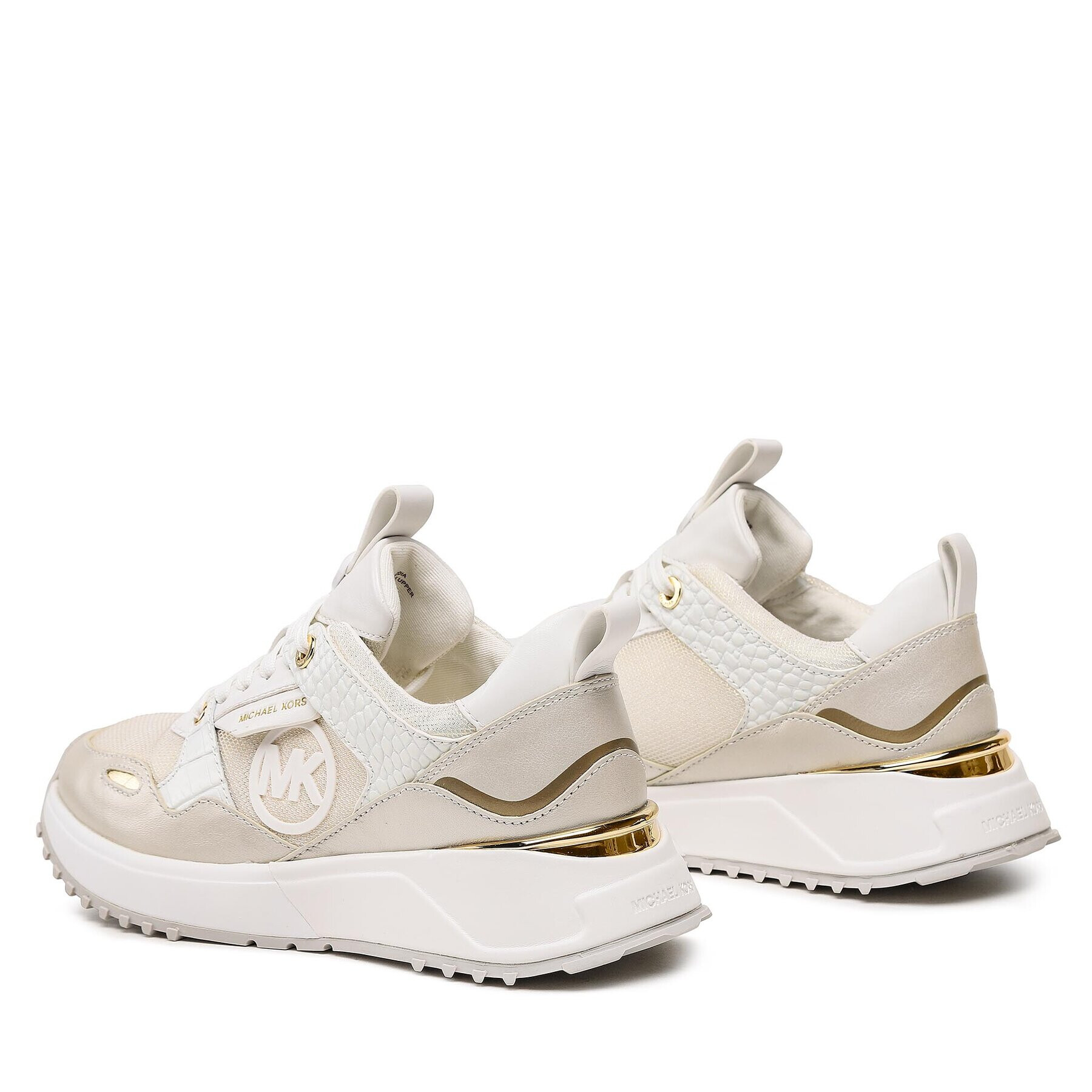 MICHAEL Michael Kors Сникърси Theo Trainer 43S3THFP1D Златист - Pepit.bg