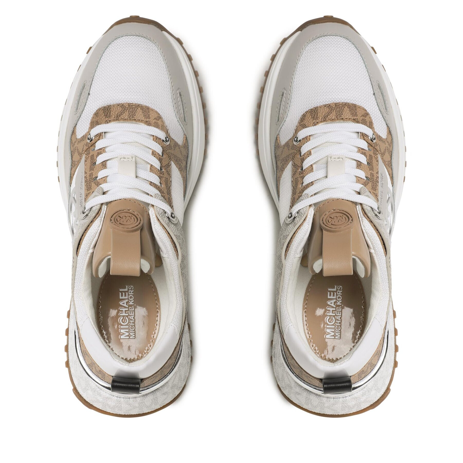 MICHAEL Michael Kors Сникърси Theo Trainer 43S3THFS1D Бял - Pepit.bg