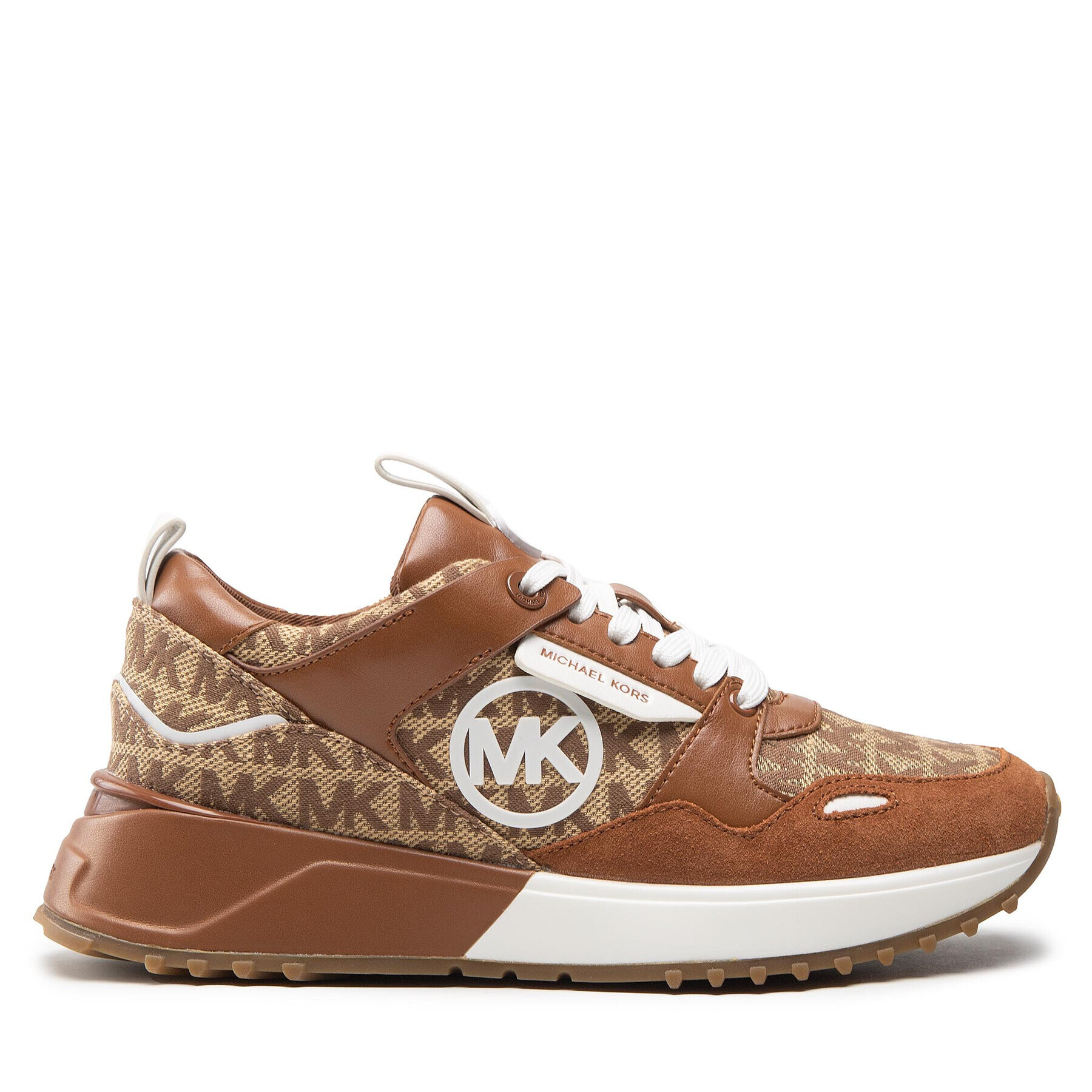 MICHAEL Michael Kors Сникърси Theo Trainer 43T2THFS1Y Кафяв - Pepit.bg