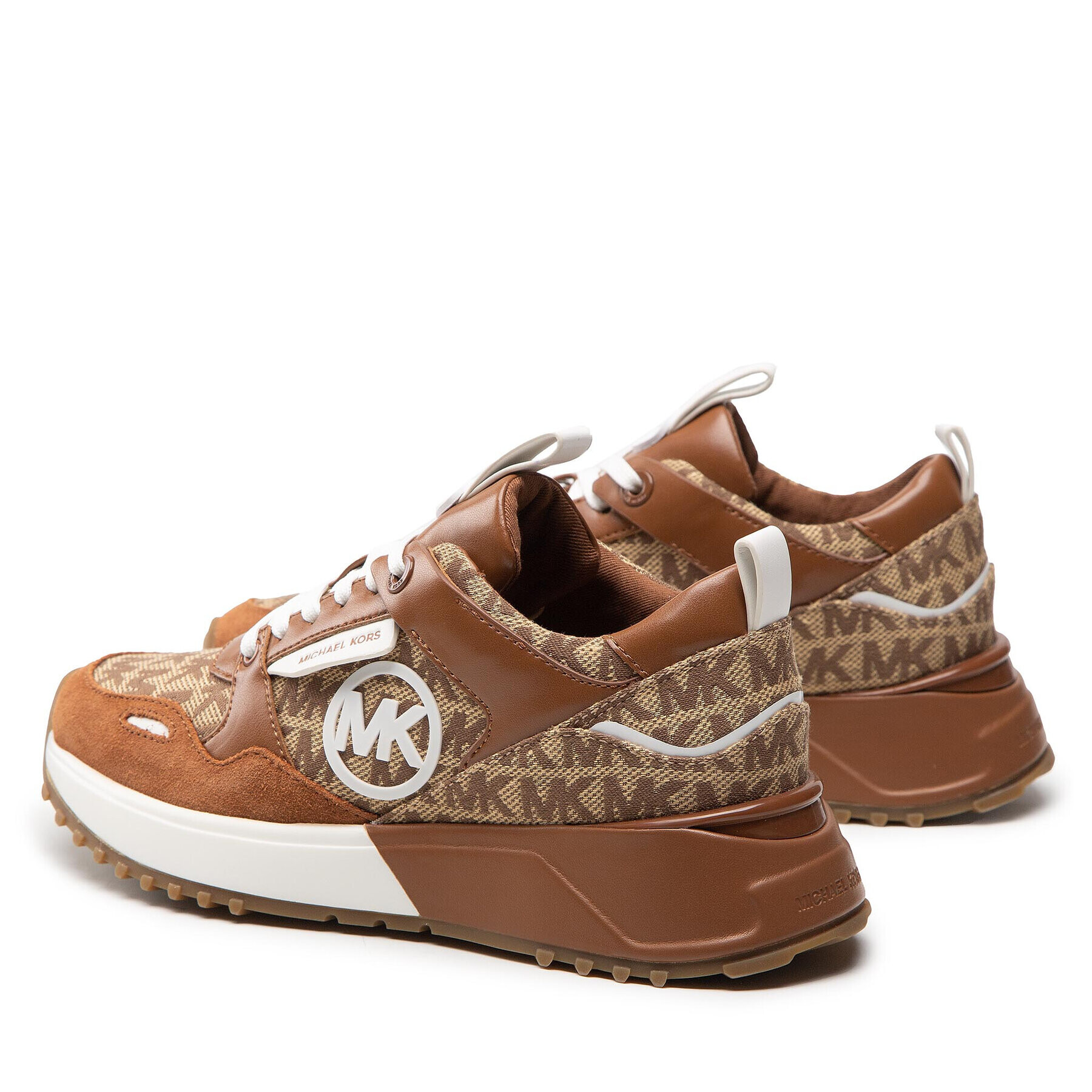 MICHAEL Michael Kors Сникърси Theo Trainer 43T2THFS1Y Кафяв - Pepit.bg